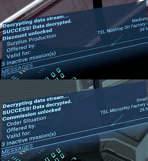 Data leak Discount unlock; Commission unlock. What do they do exactly
