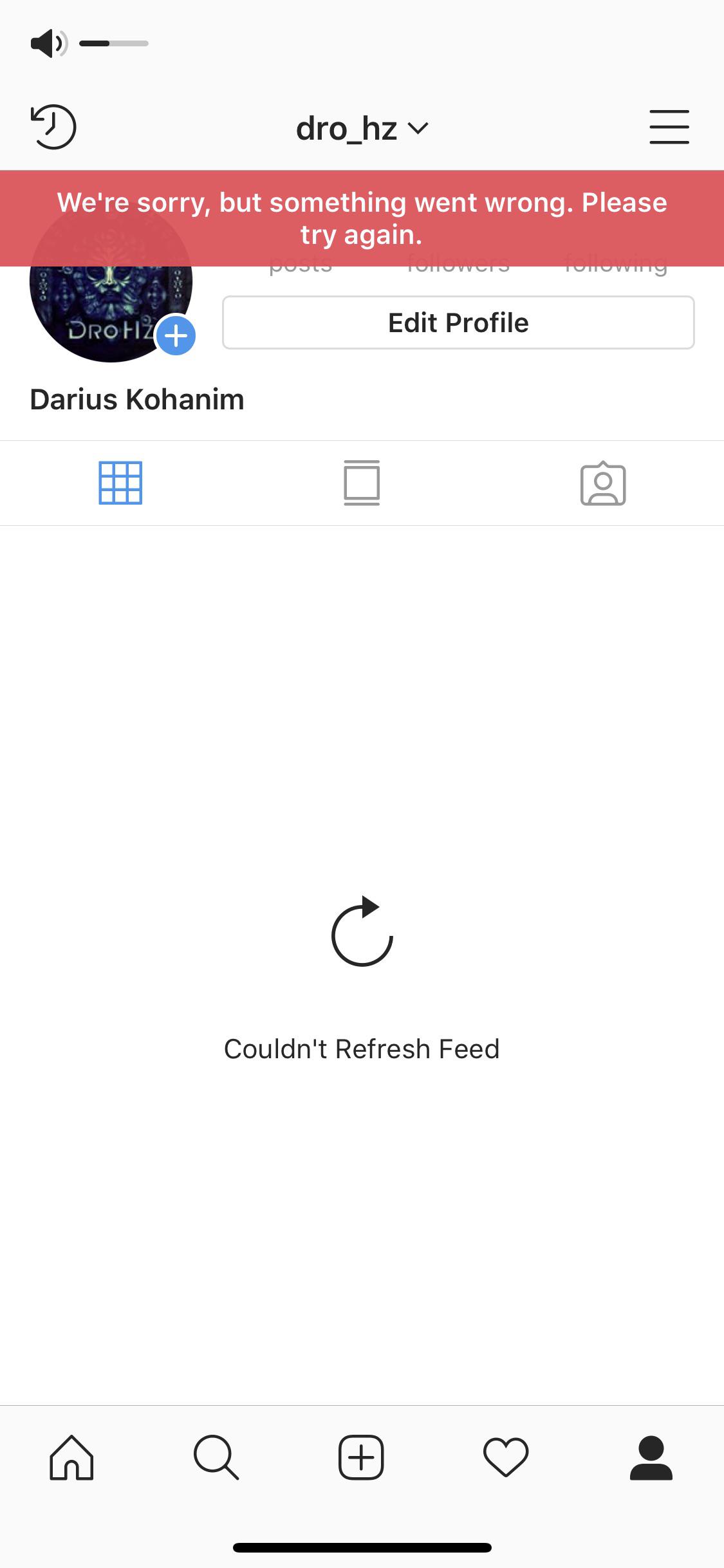 Instagram Oops An Error Occurred Reset Password INSTAGRI