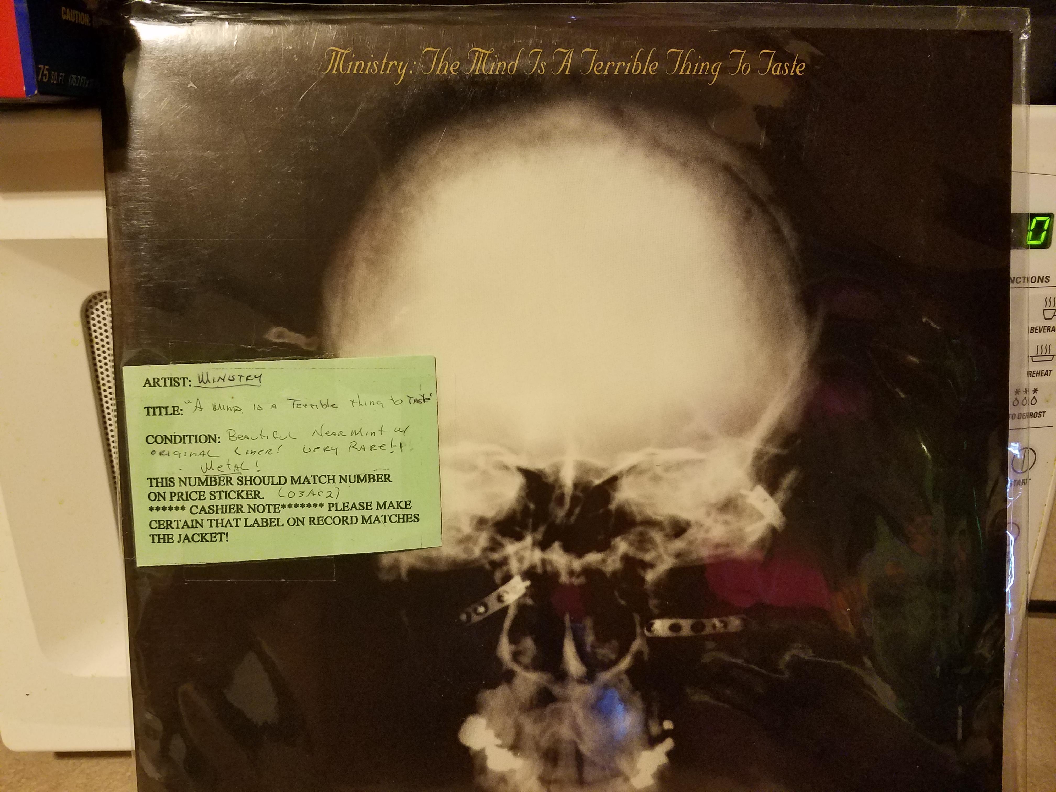 Did a little hunting at an antique mall and.....BOOM! Ministry A Mind