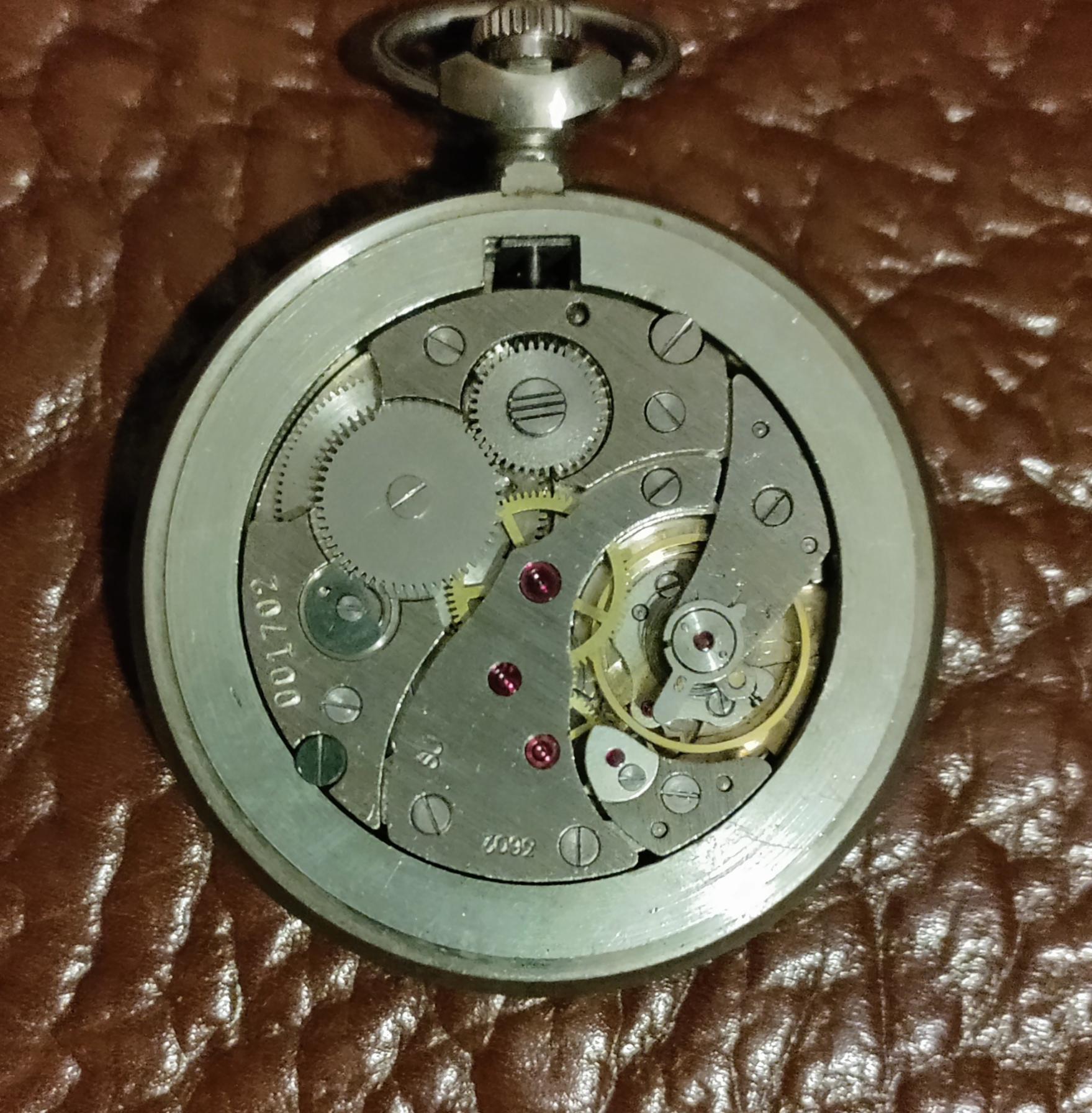 Old Soviet watch stops ticking when on back. r/watchrepair