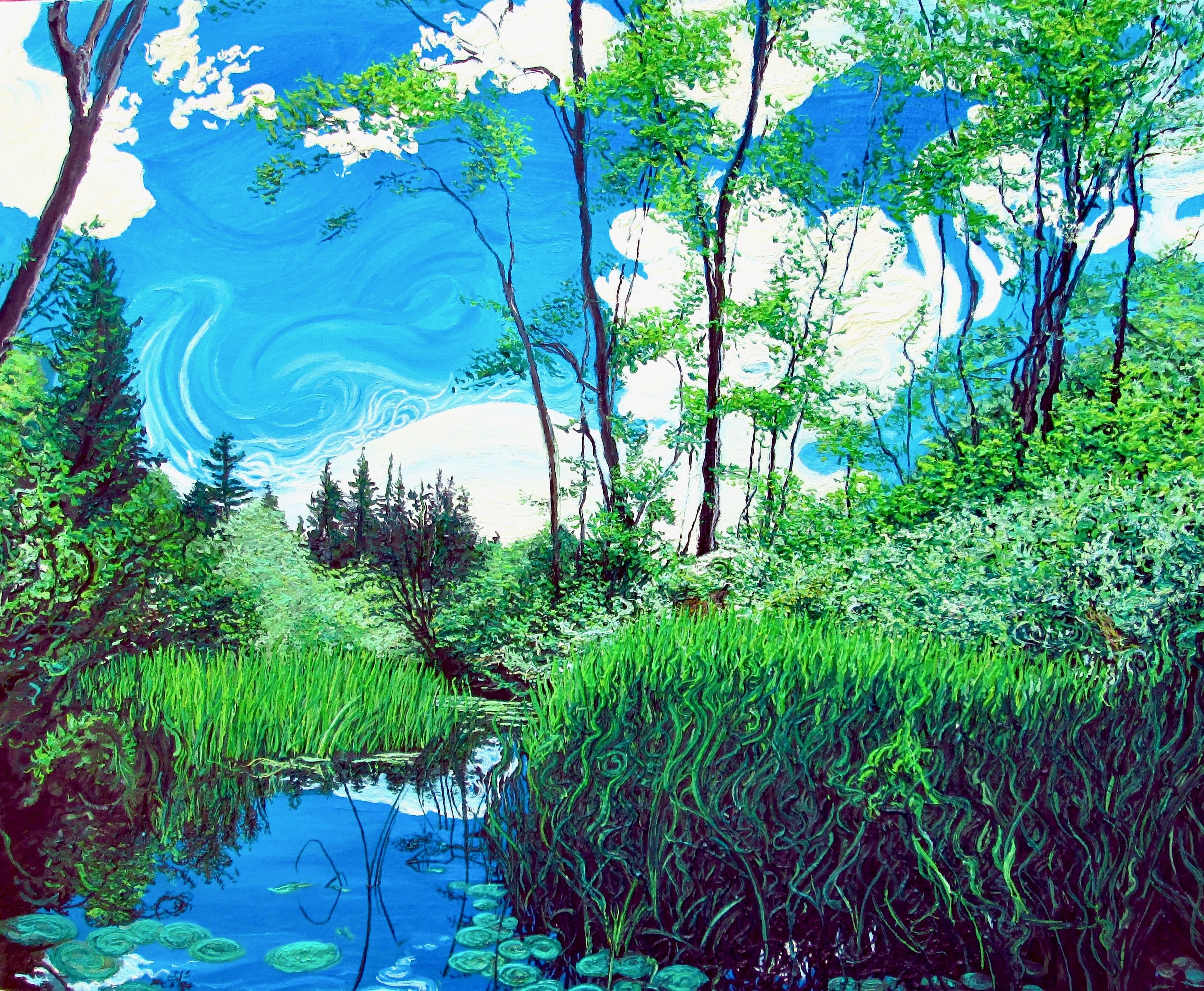 "Inlet" Oil on canvas 24" x 30" r/Art