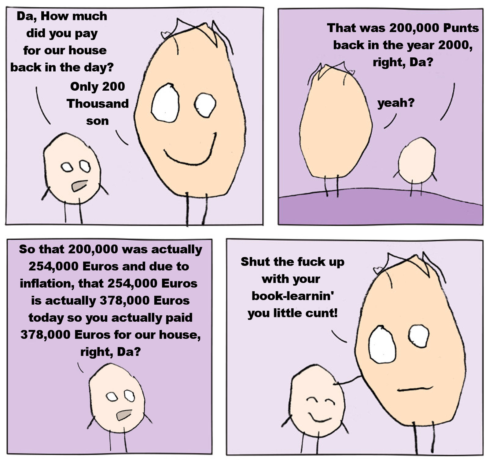 How much did you pay for your house, Dad? r/ireland