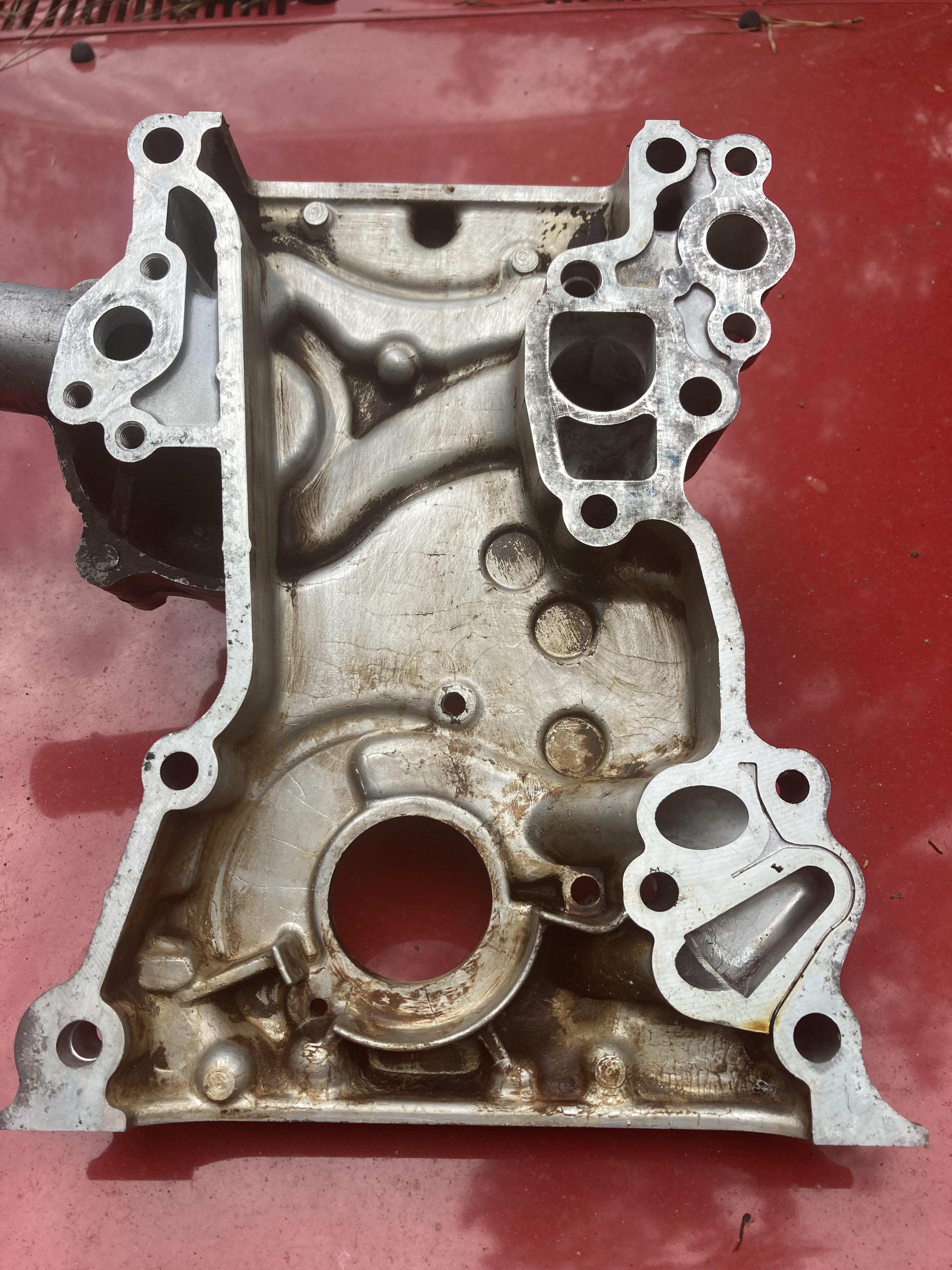 RTV for timing chain cover gasket. Where to apply?? yota