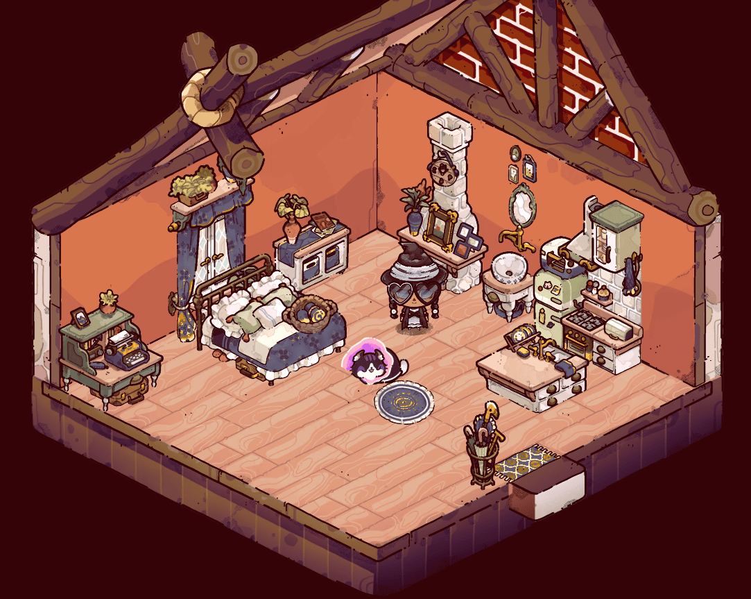 Cottage Interior Set (All 12 Pieces) r/CozyGrove