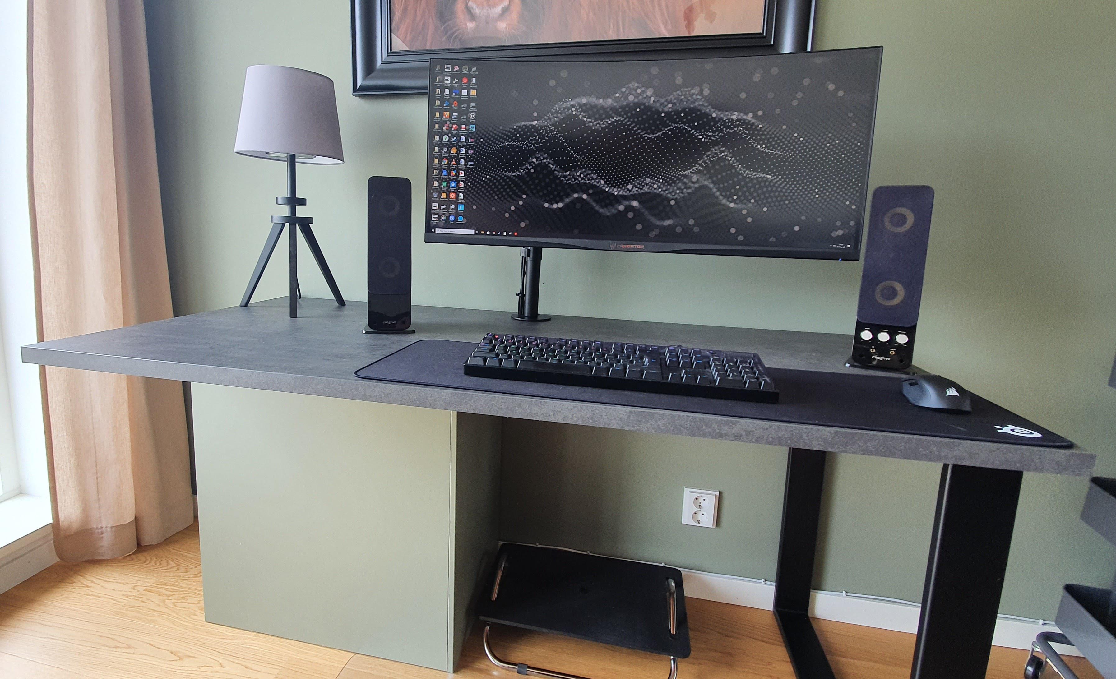 PC in living room so demand from wife was to keep the PC case out of