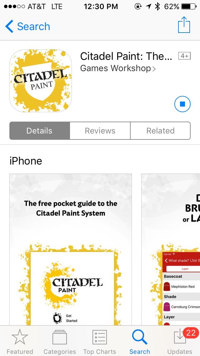 The Citadel Paint app is out a day early on the App Store! r/Warhammer40k