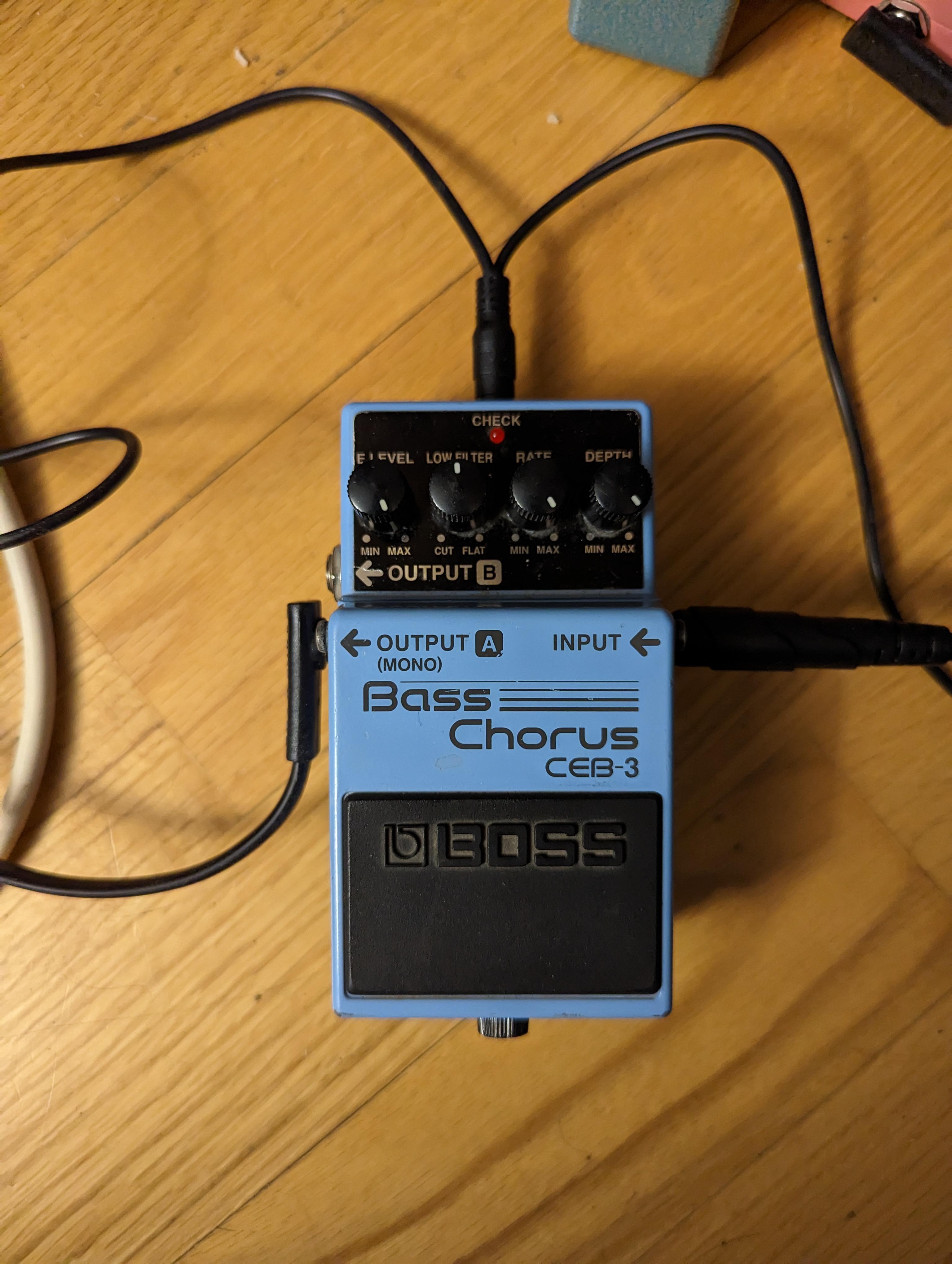 Accidental NPD BOSS CEB3 Bass Chorus r/guitarpedals