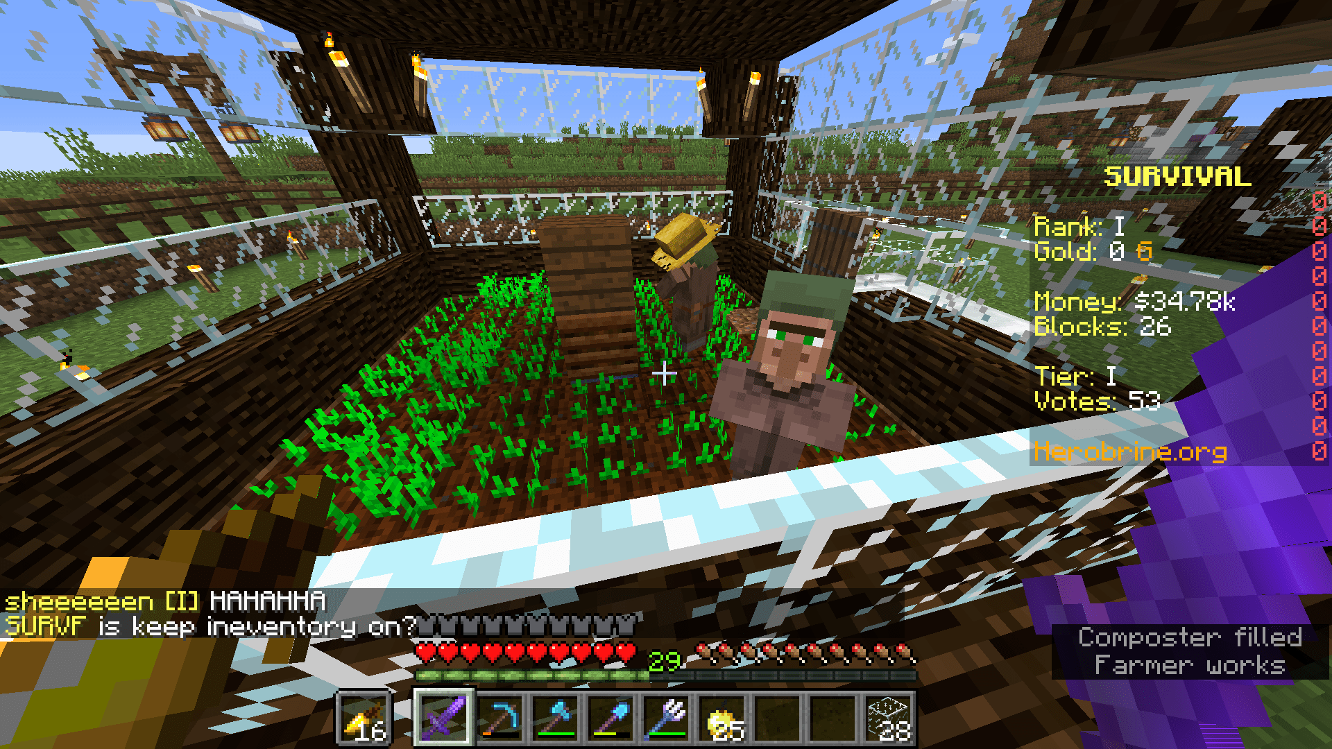 Why wont he work? Minecraft