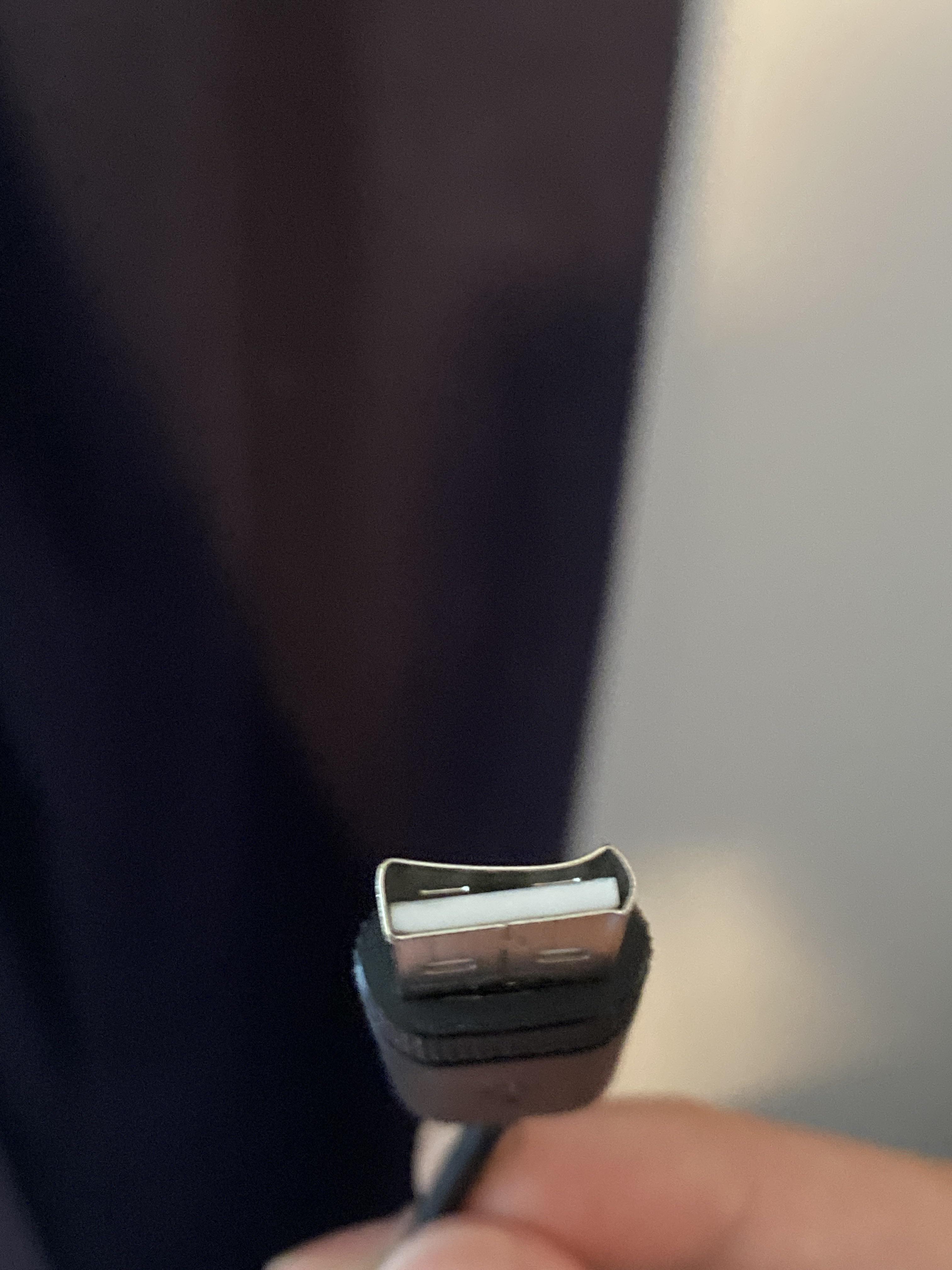 Does anyone know how to fix bent usb plugs safely? This is a corsair