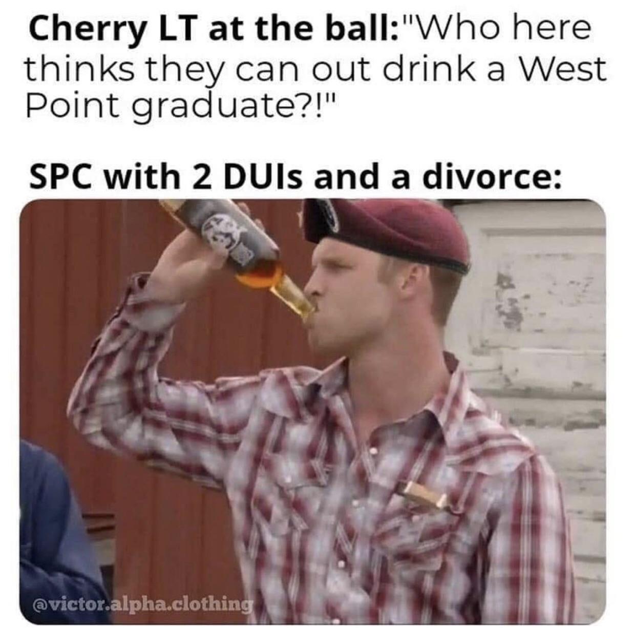 Army Drinking Memes