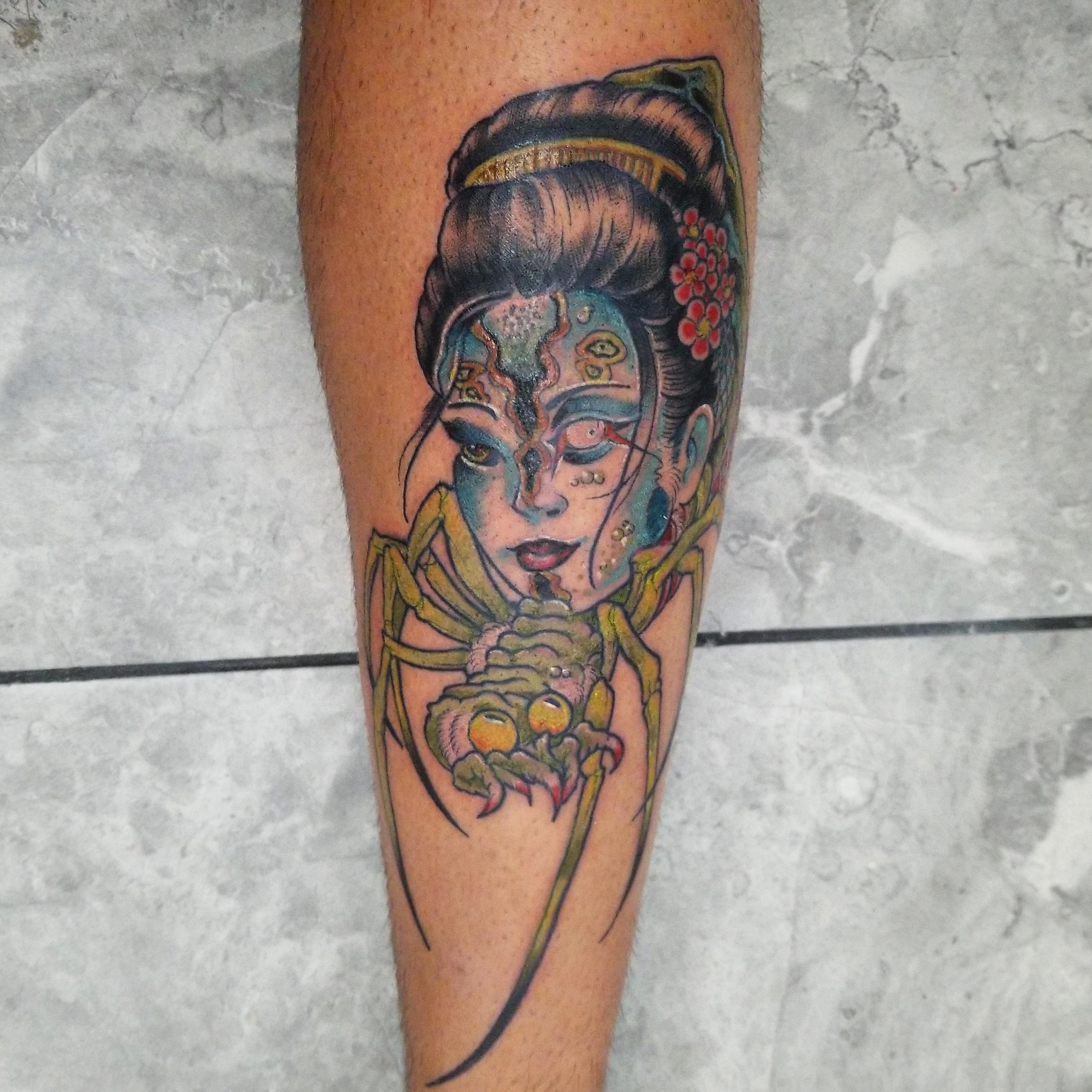 Keeping it weird with Johnny Truant at Lotus Tattoo