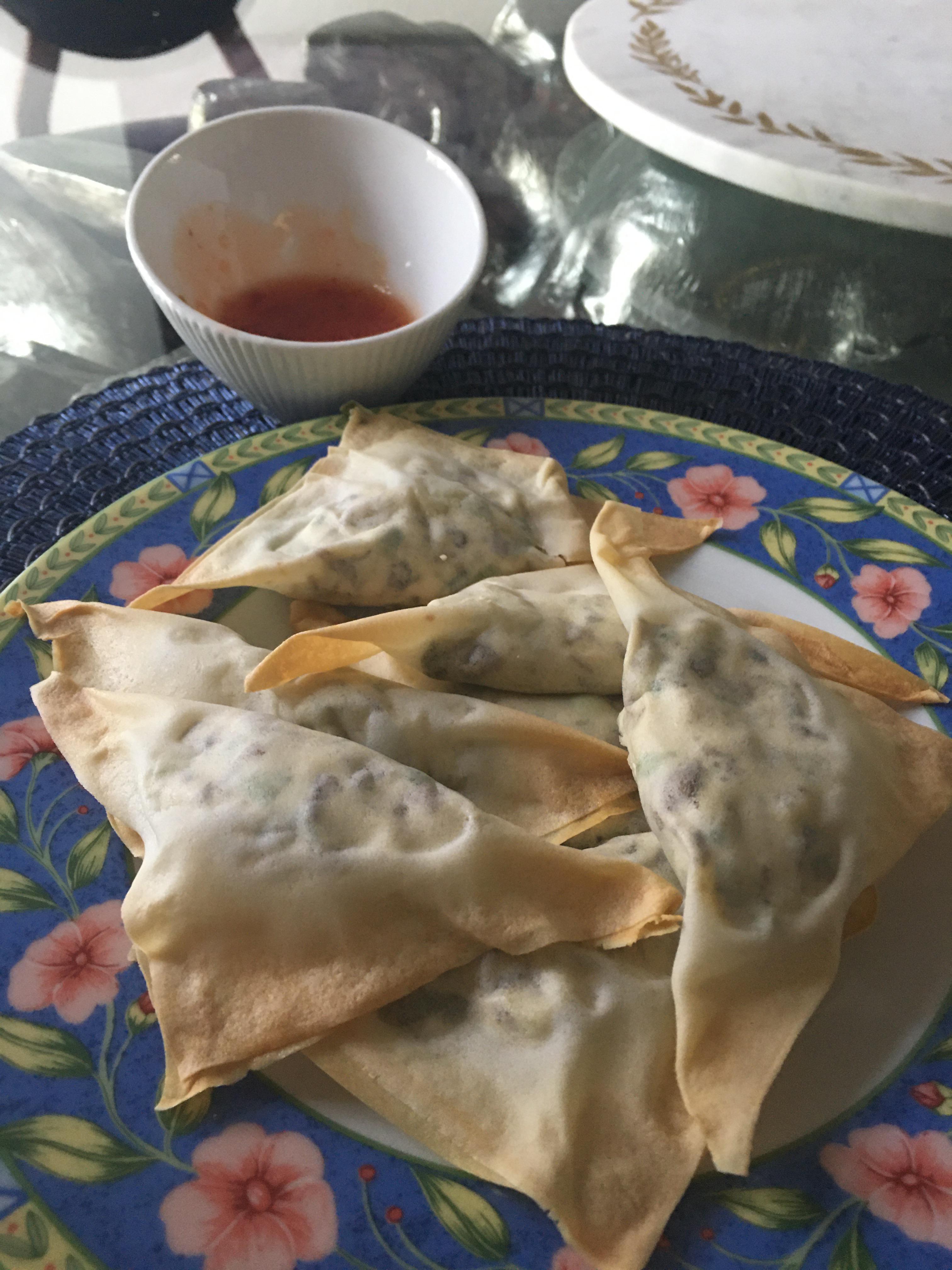Vegan Cream Cheese Wontons! r/veganrecipes