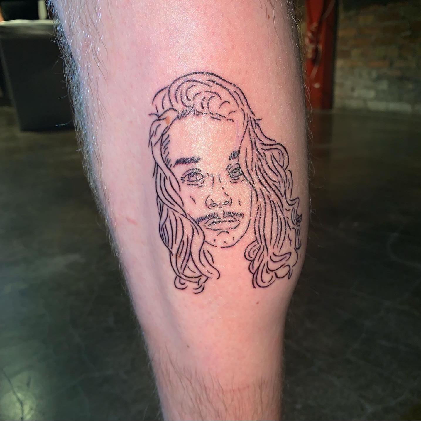 What a representation of Mr. Kevin Pouya! shittytattoos