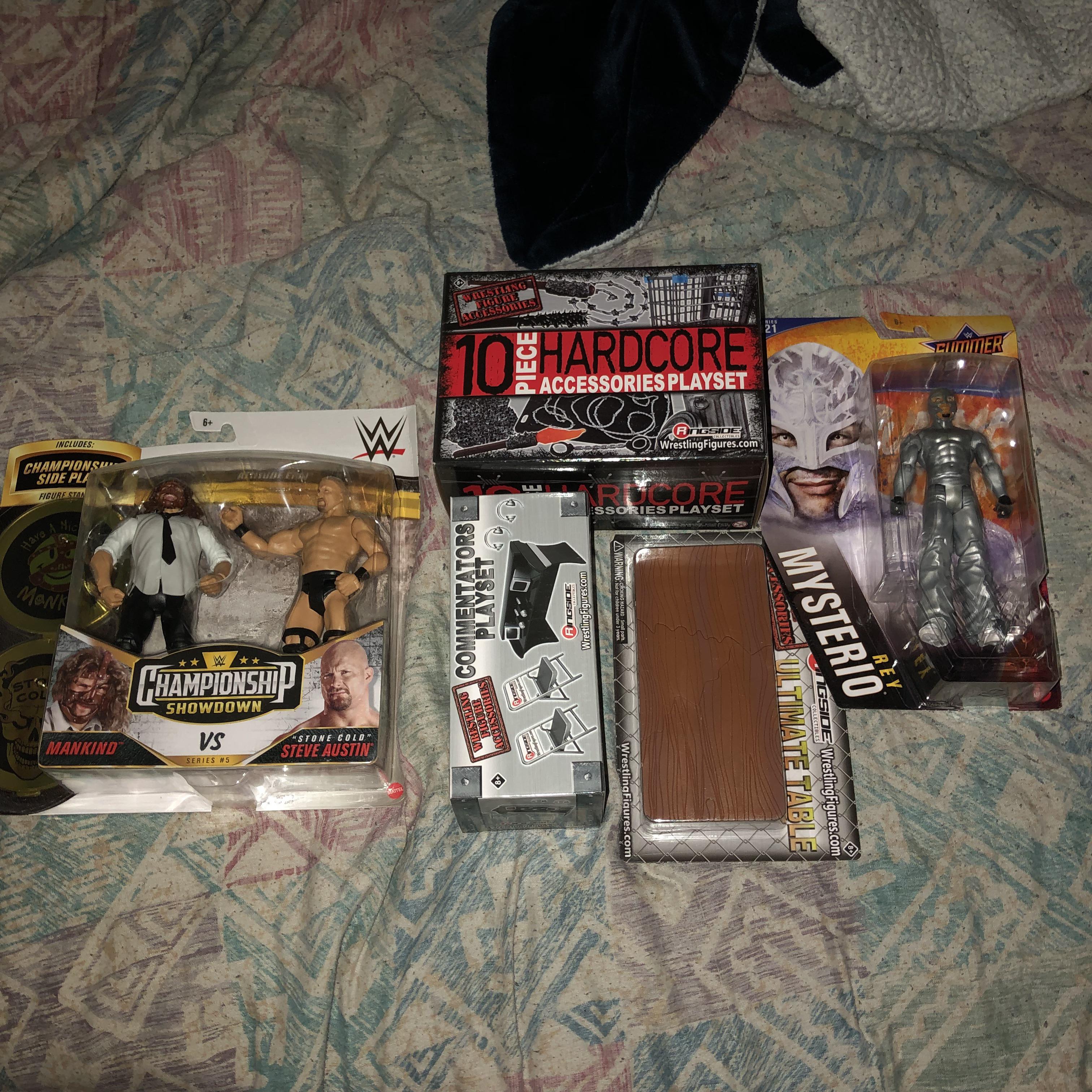 Ringside collectibles come through for sure. I almost bought the Aew