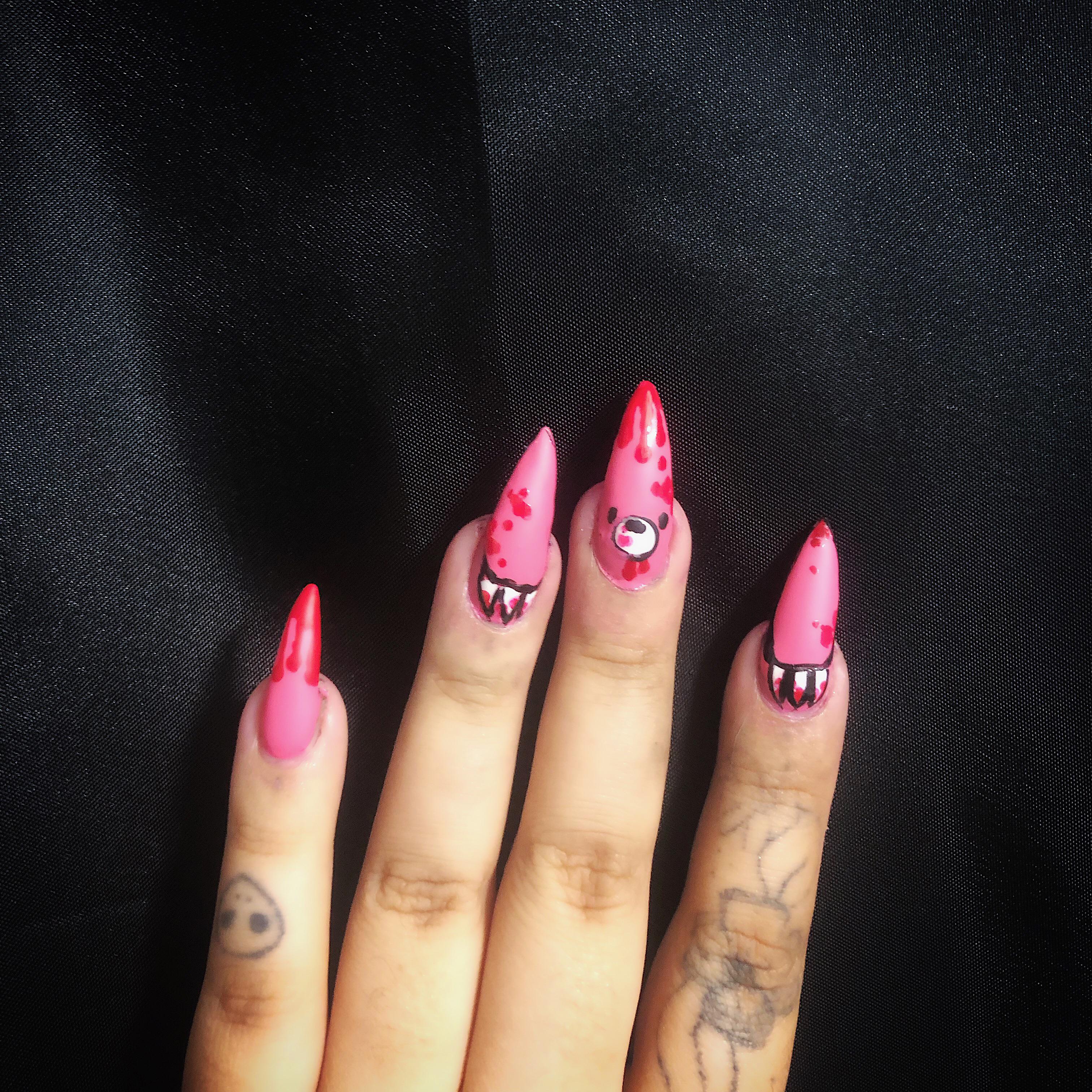 💖Gloomy bear nails💖 r/Nails
