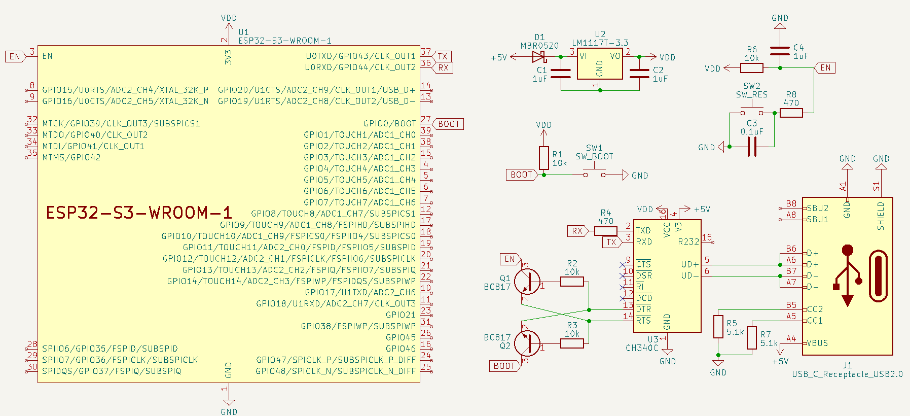 Sanity check of schematic before I move to PCB design : r/esp32