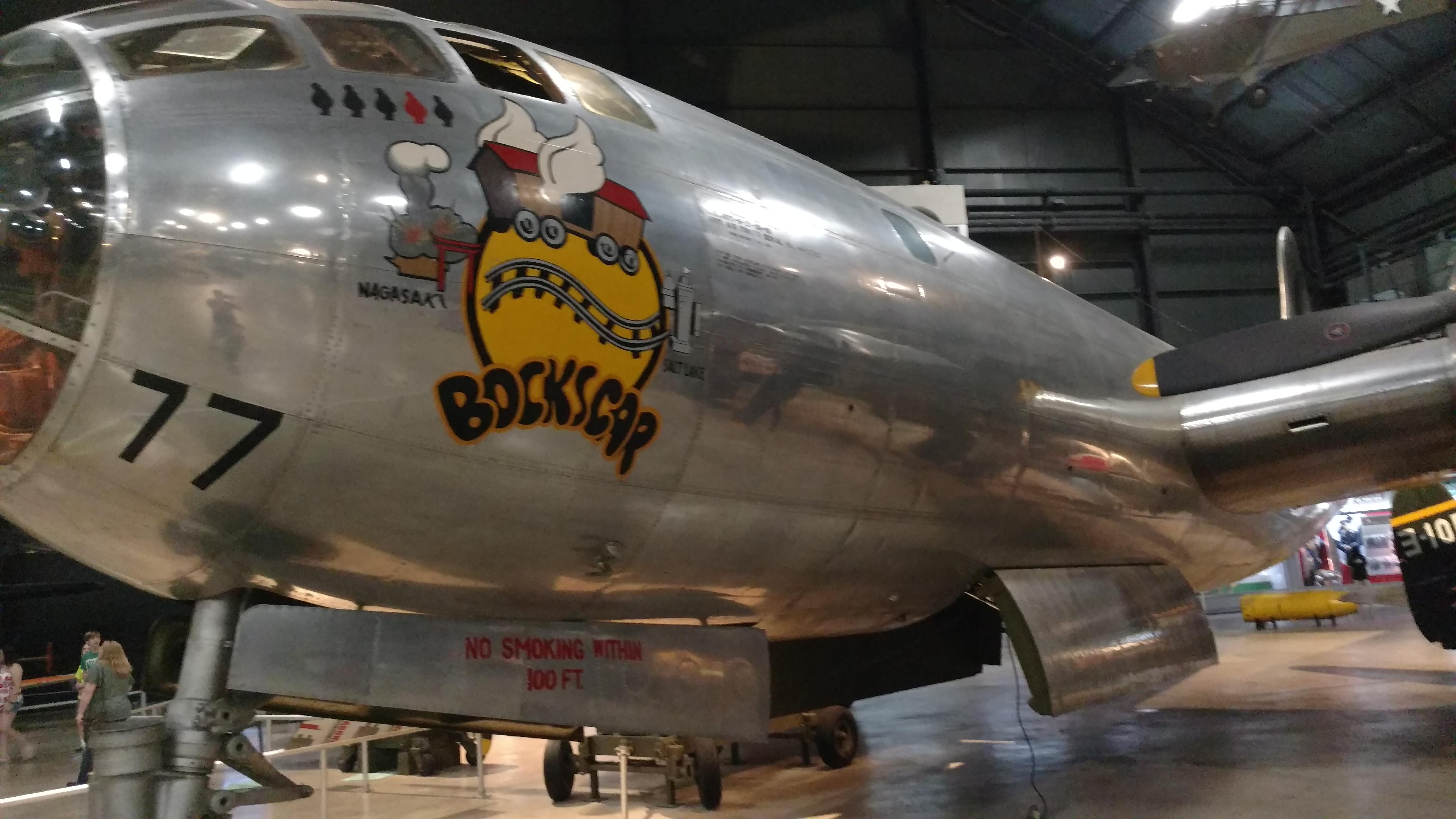 The B29 that dropped the bomb on Nagasaki at the Dayton AF Museum r