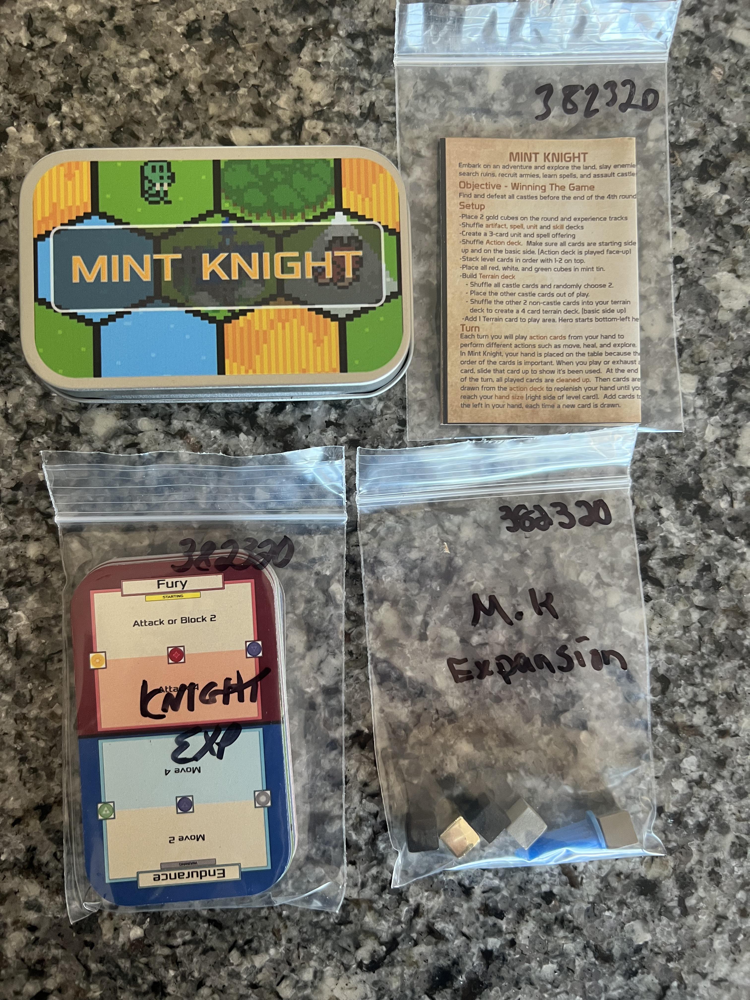 Quite excited for a playthrough or two today! *Mint Knight* r