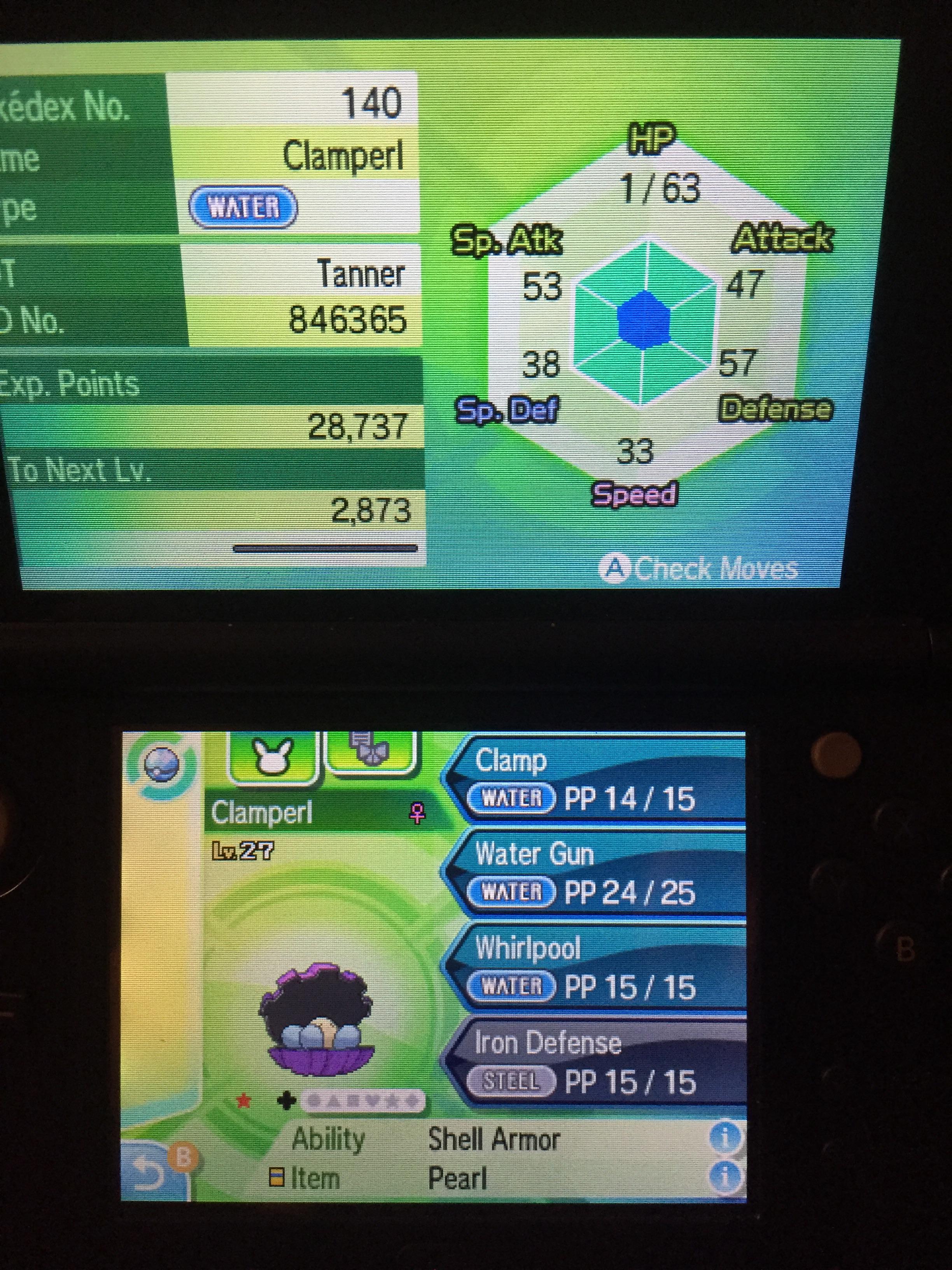 [7] Was SOS chaining for a Gorebyss to complete my dex, but was greeted