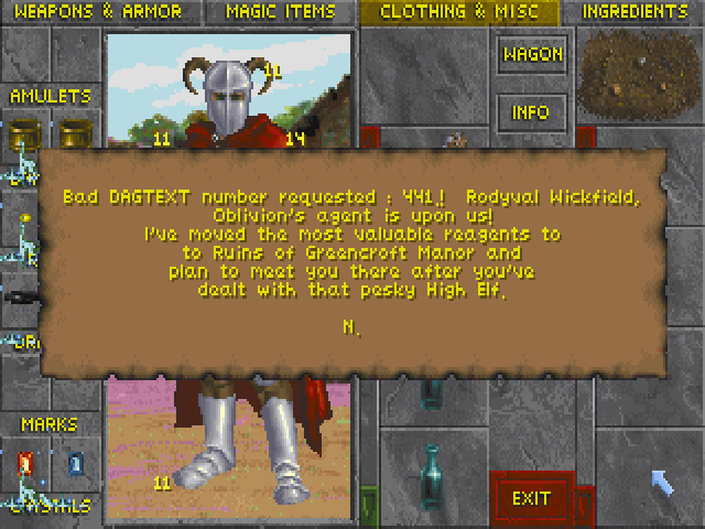 Daggerfall Character Creation Guide Getting Started Elder Scrolls