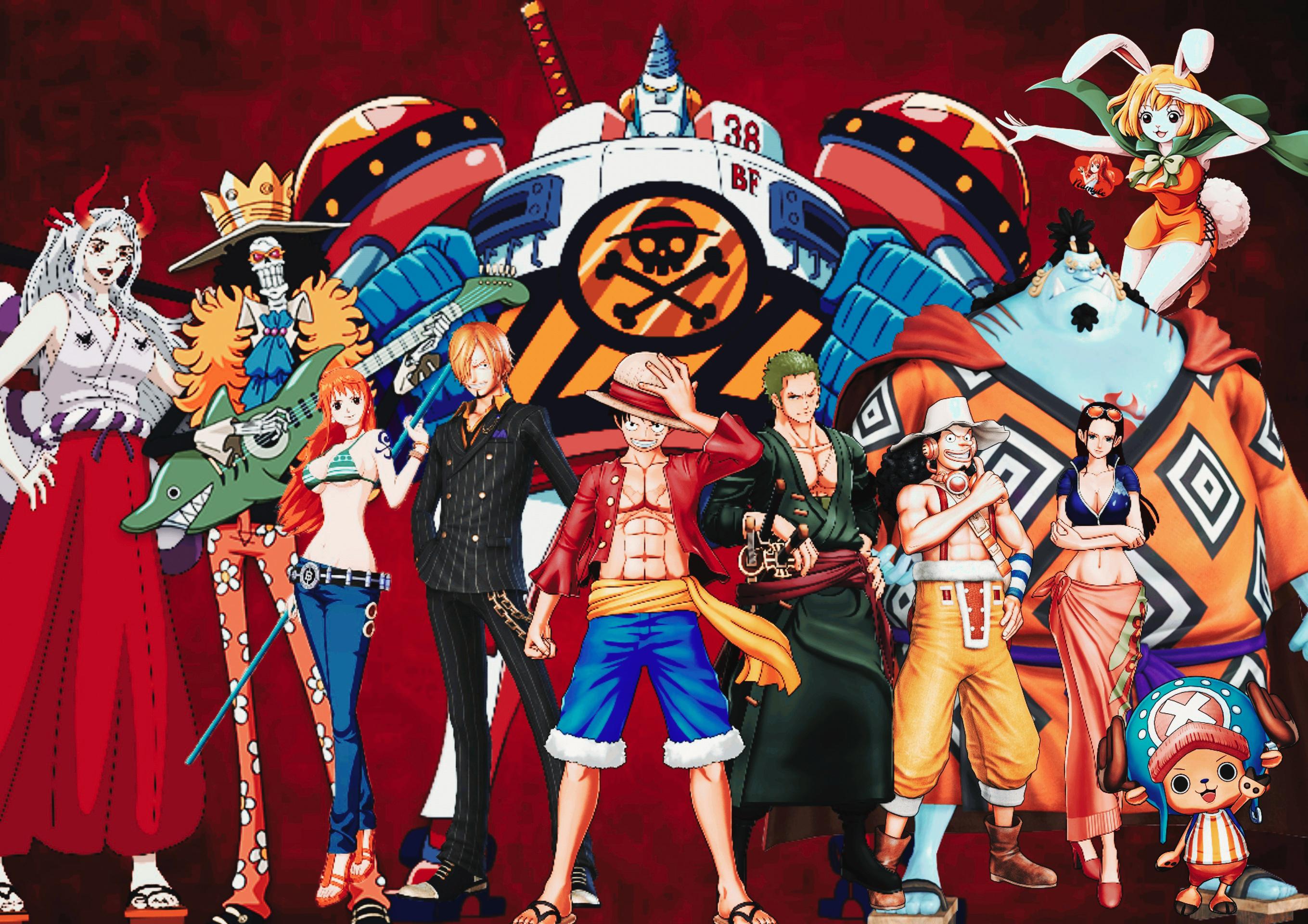 Strawhat Pirates after Wano r/OnePiece