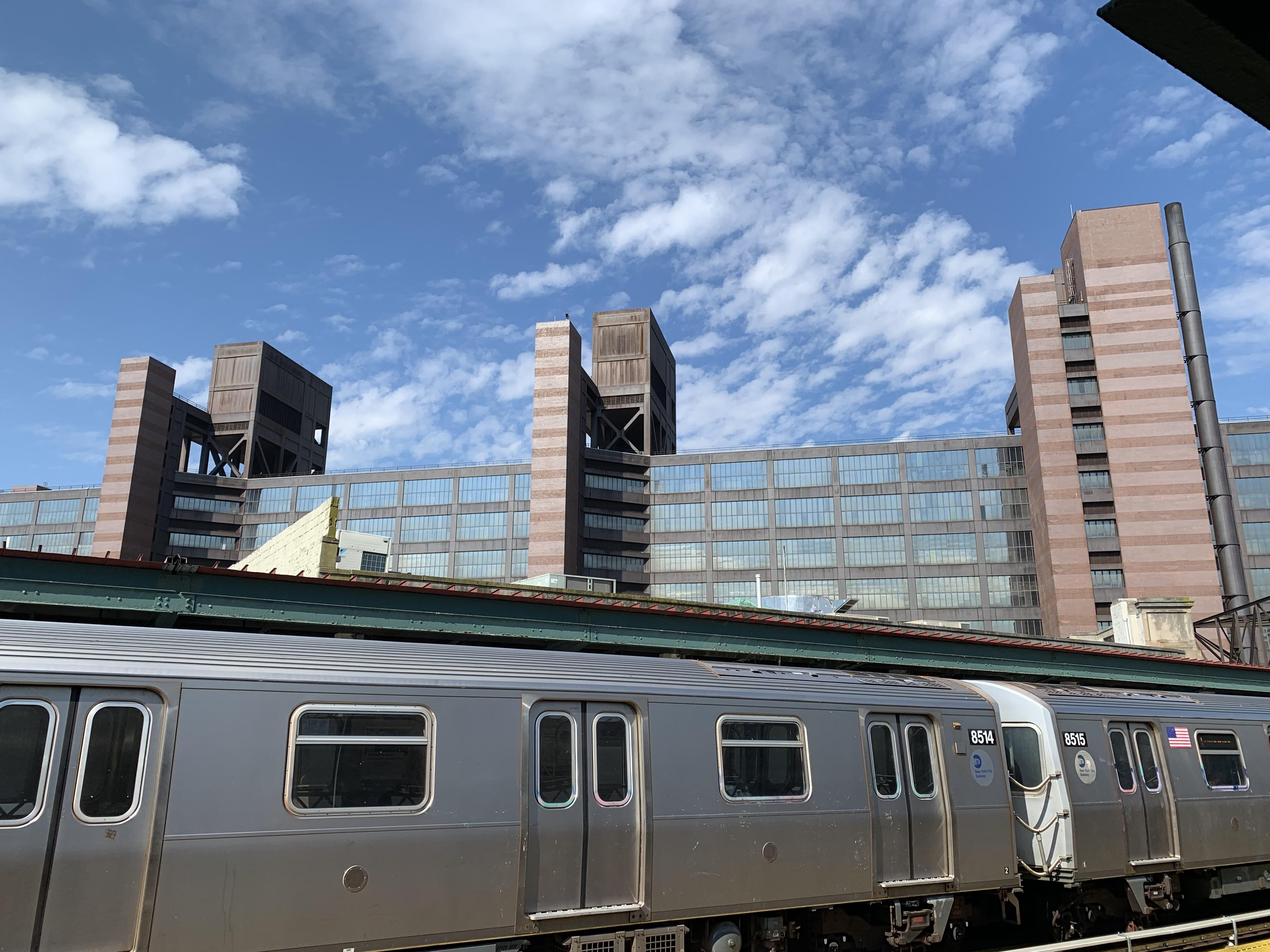 Woodhull Hospital —originally built to be a prison— in Bushwick was the