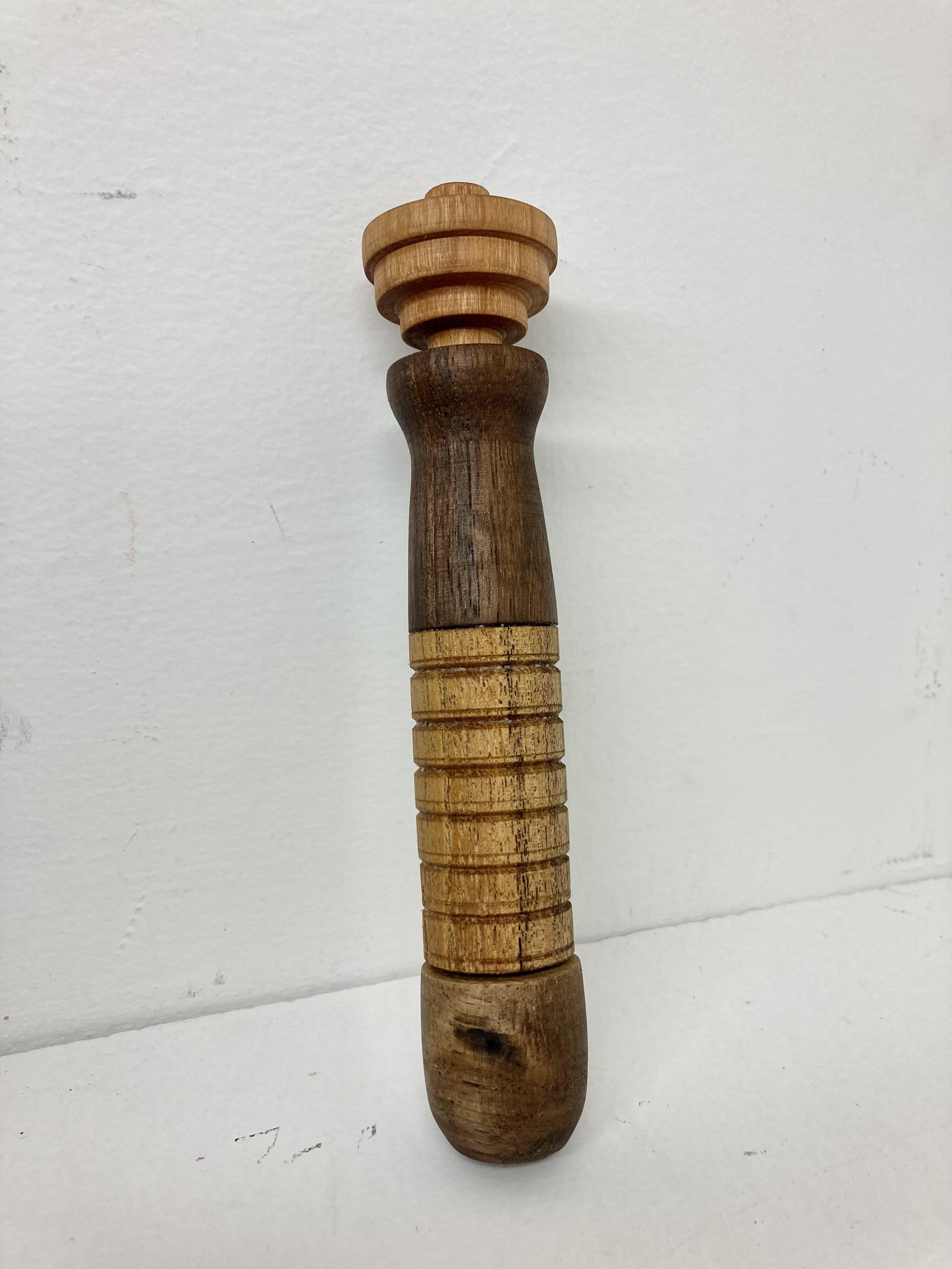 Wooden lightsaber I made on a lathe r/lightsabers