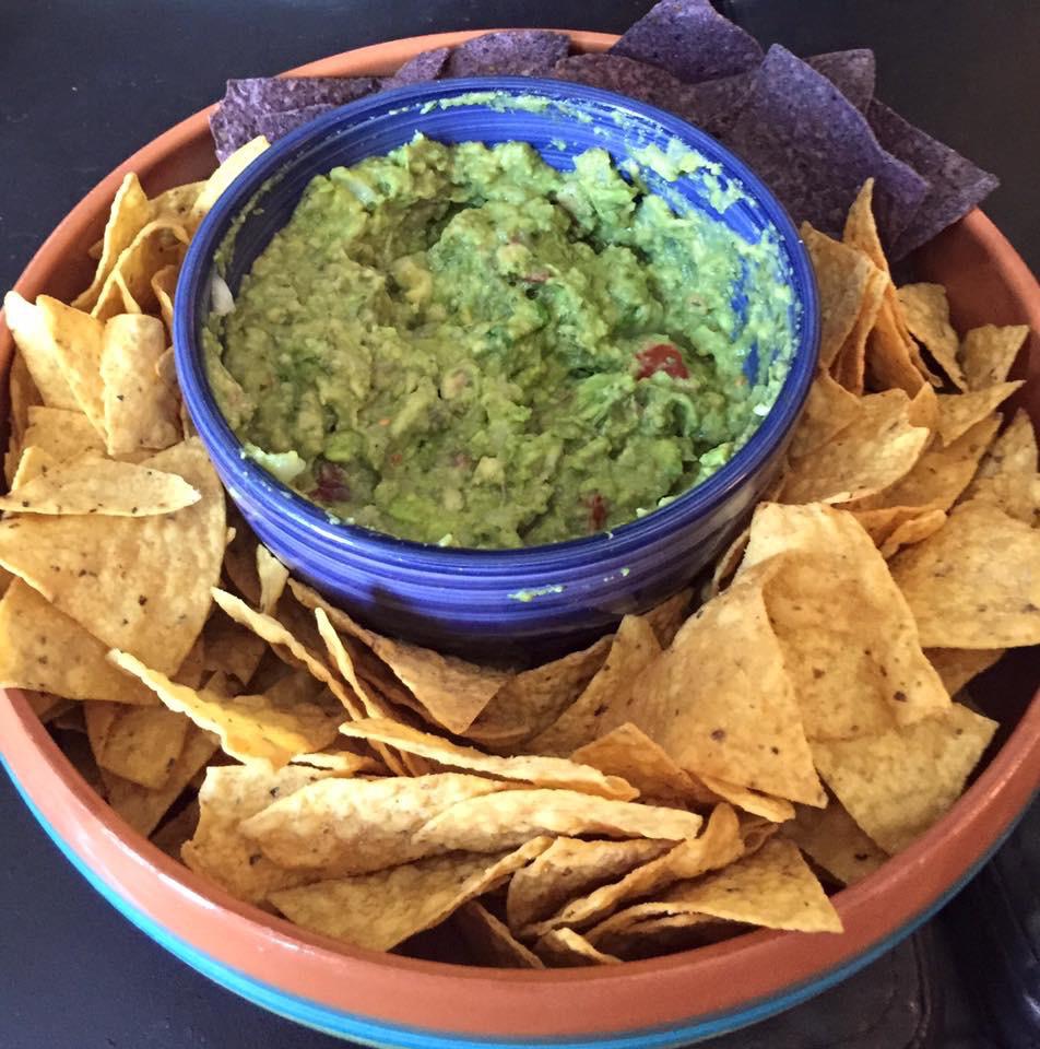 Chips and guac to go with the tacos r/tacos