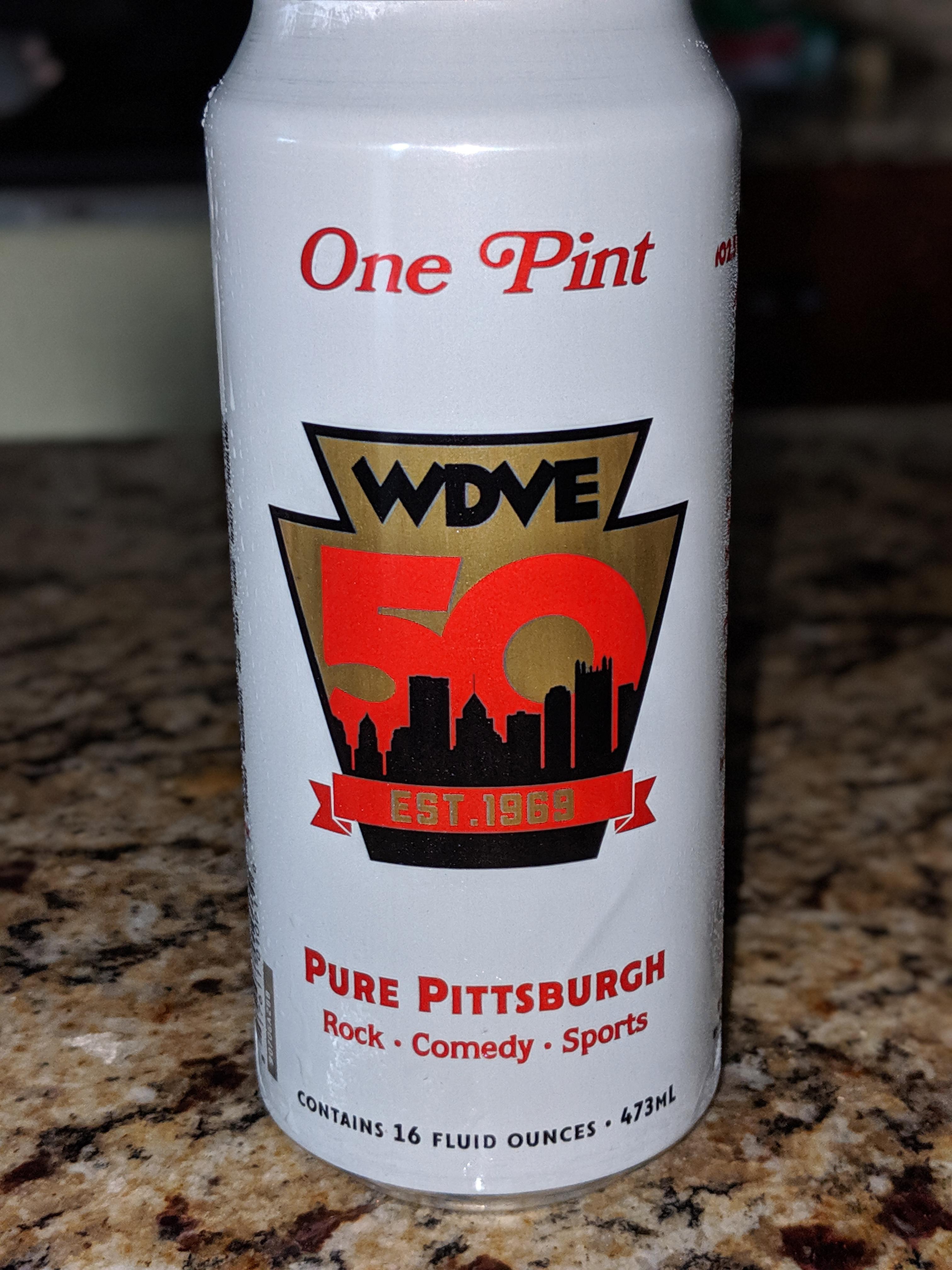 Iron City beer with the iconic white pounders, sporting the 50th