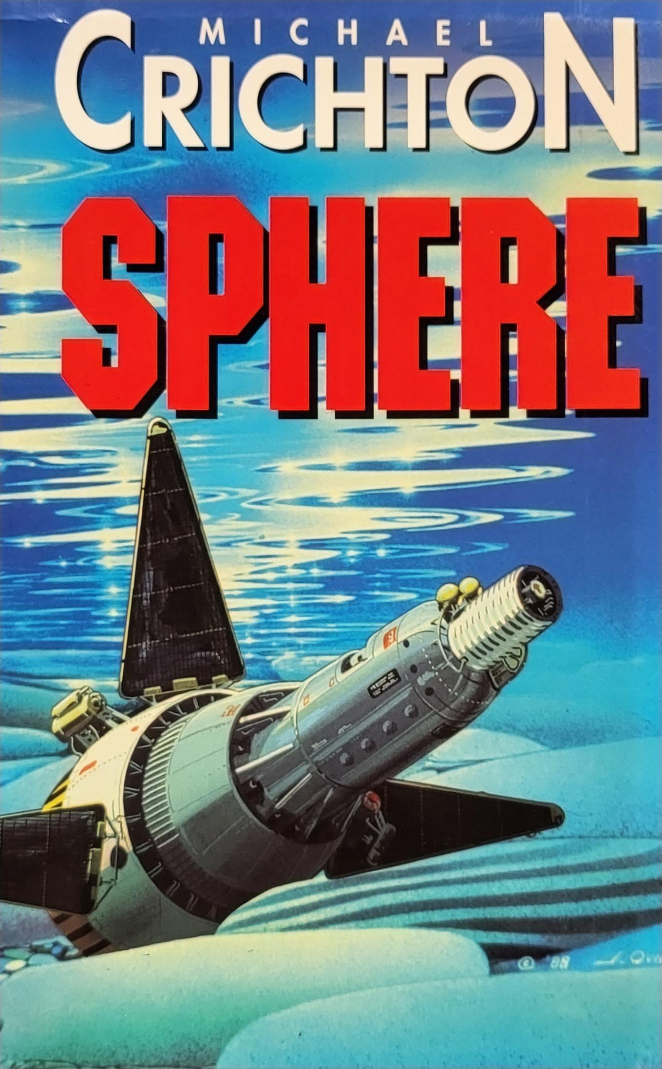 Sphere, by Michael Crichton r/CoolSciFiCovers