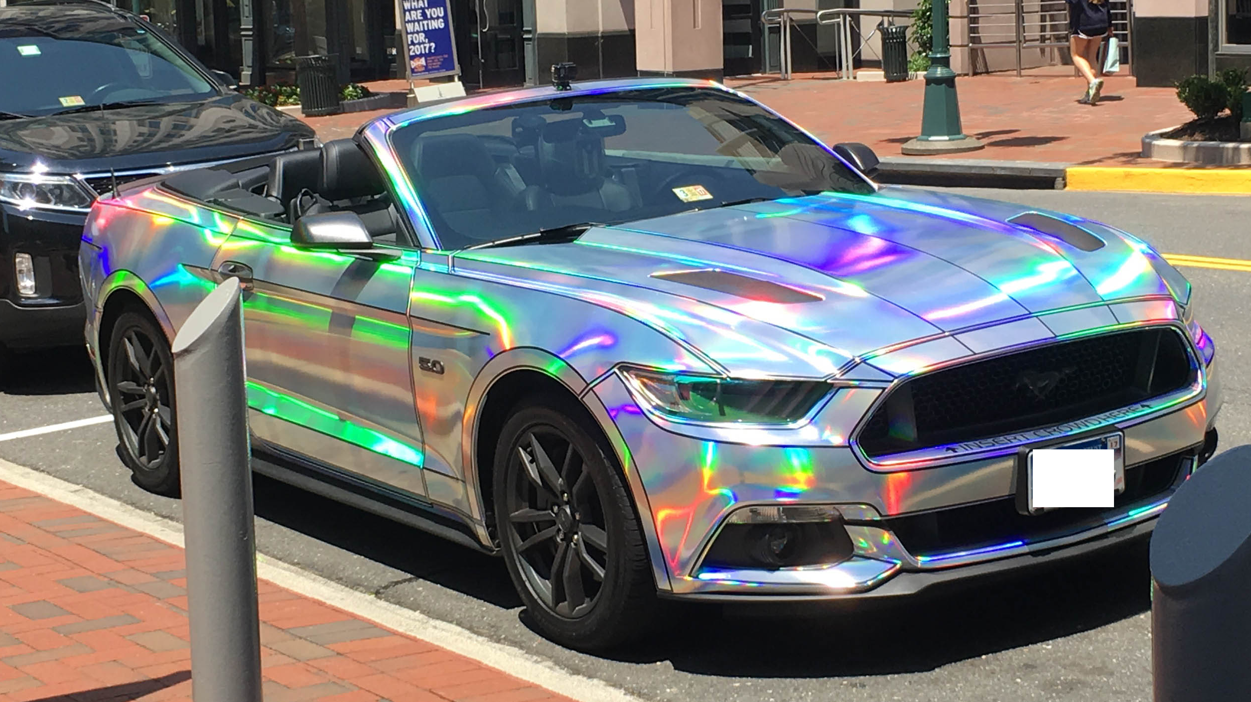 Iridescent mustang, anyone? ATBGE