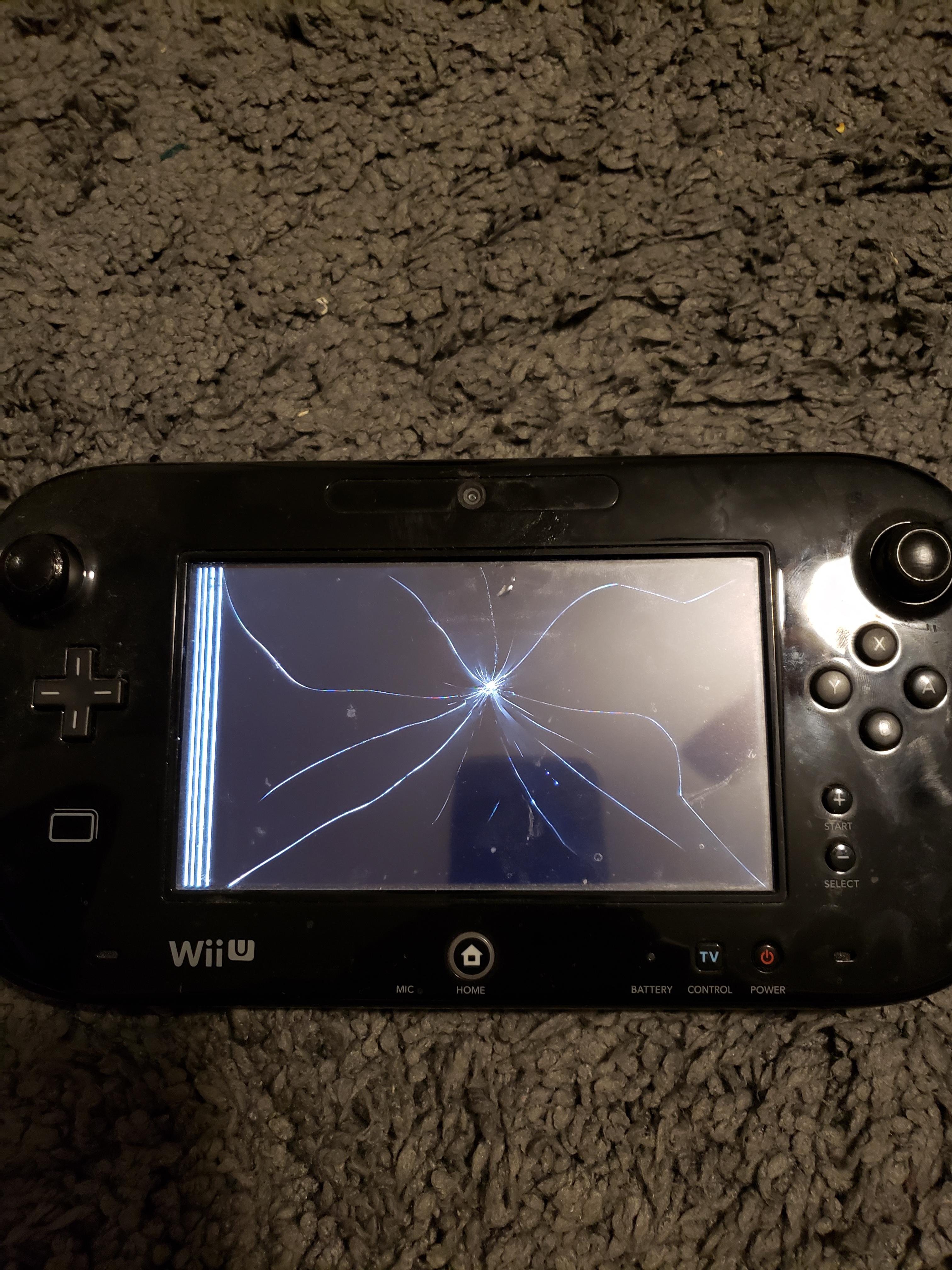 Gamepad's screen broke, what should I do now? Should I get a used one