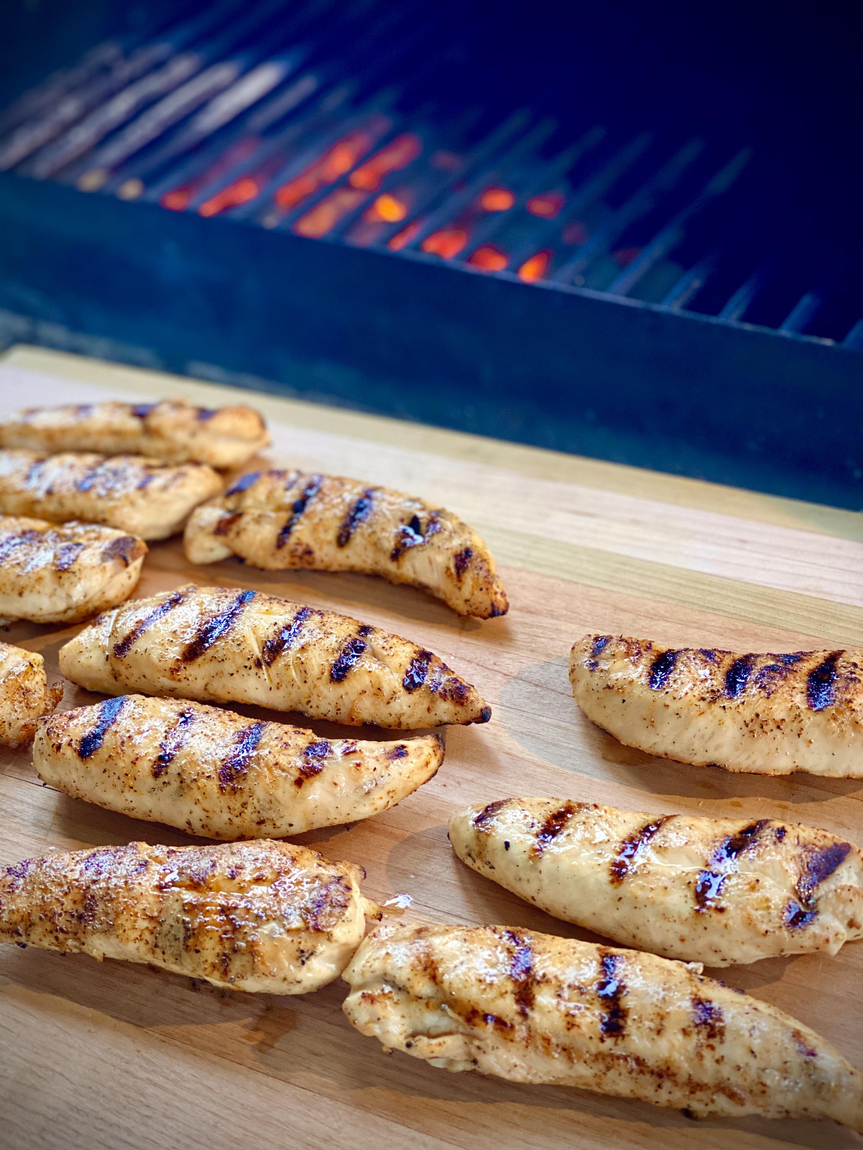 [Homemade] Grilled Chicken Tenders r/food