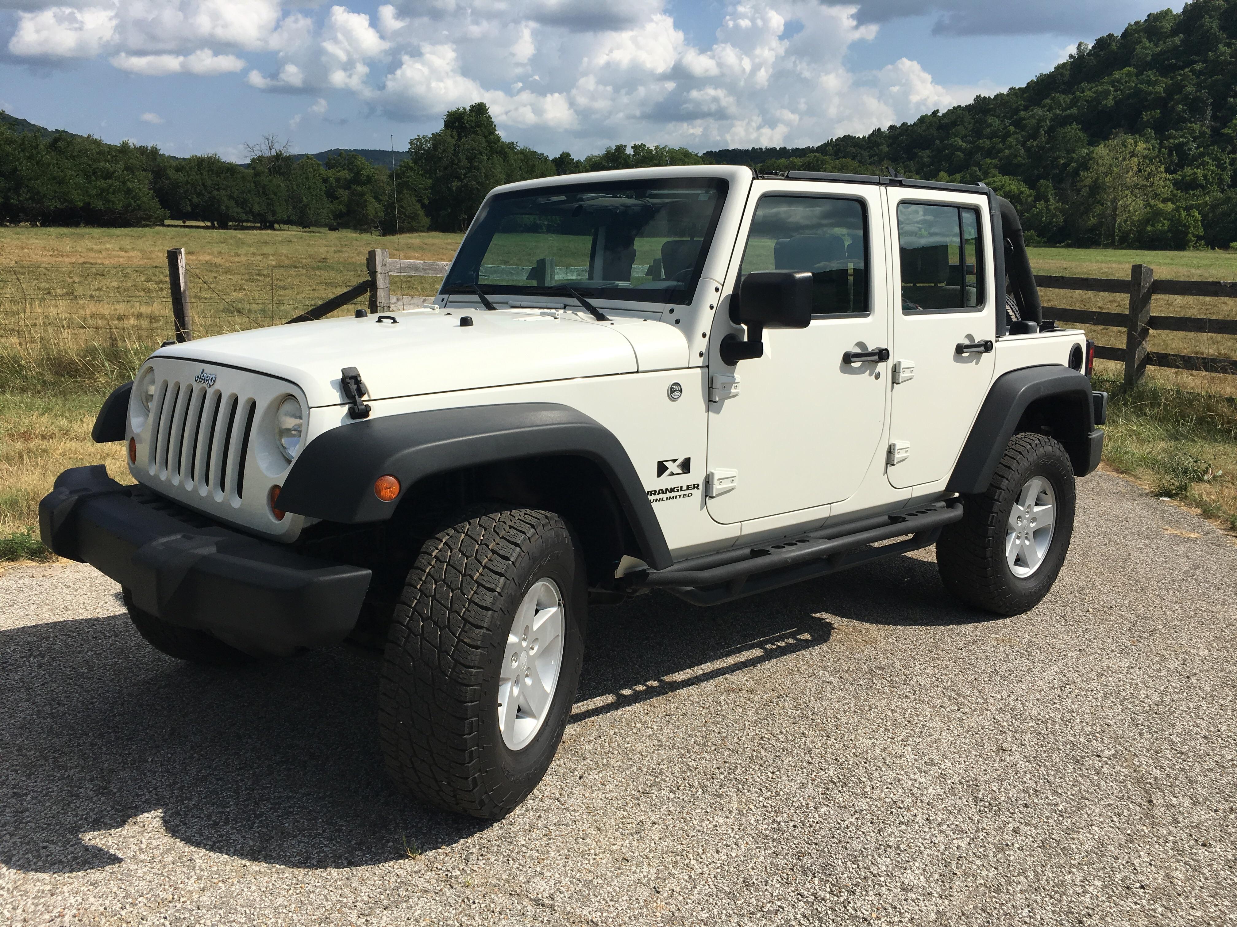 I bought a Jeep that doesn’t have a top. I’m a girl who doesn’t know