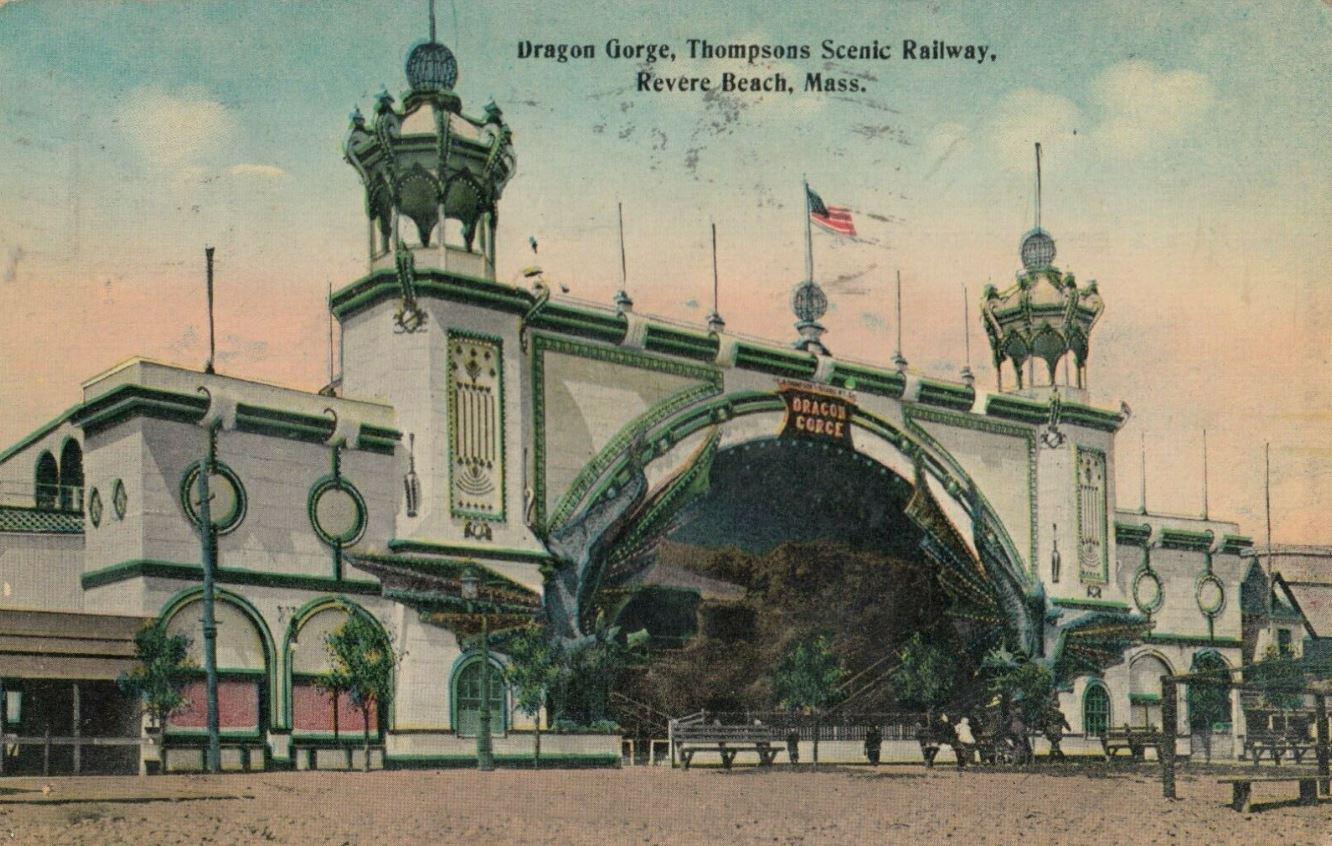 Dragons Thompsons Scenic Railway Revere Beach, Massachusetts