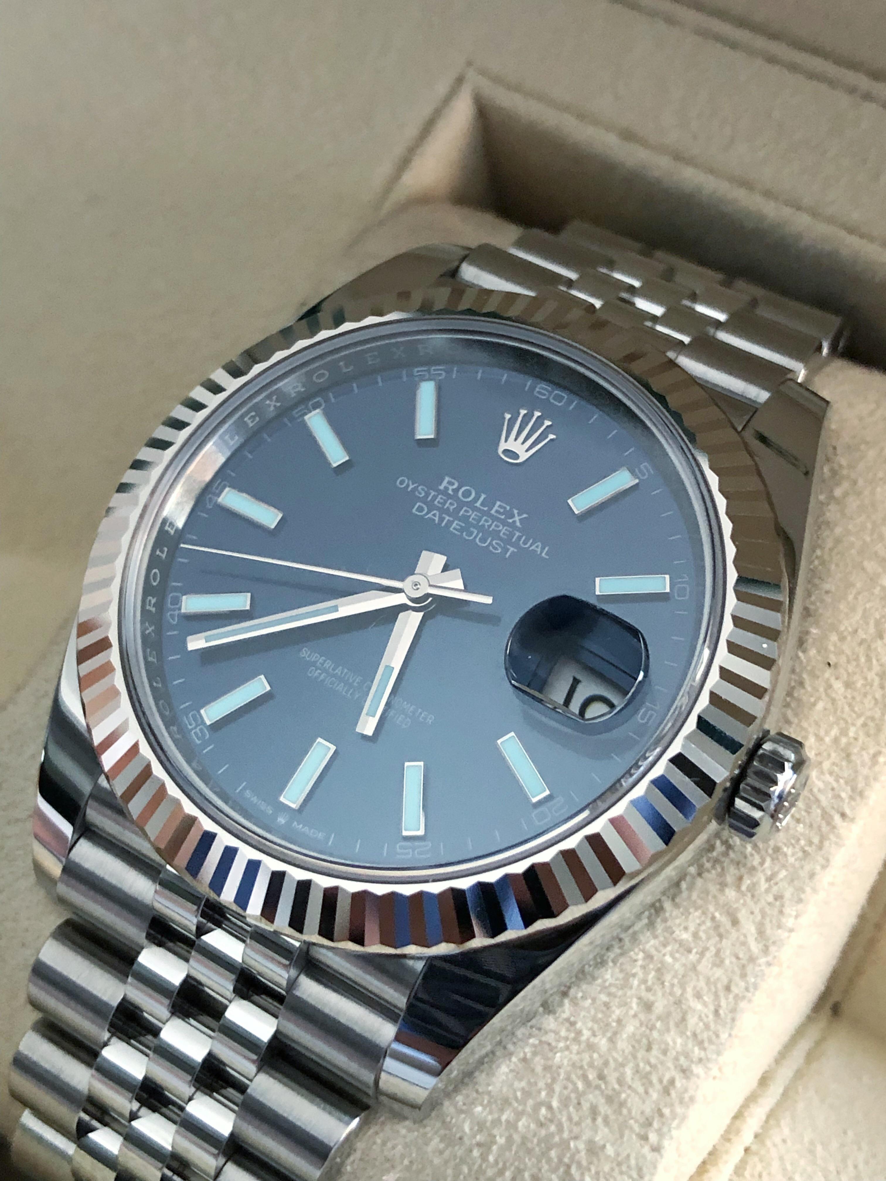 [Rolex] DateJust 41mm With Blue Face r/Watches