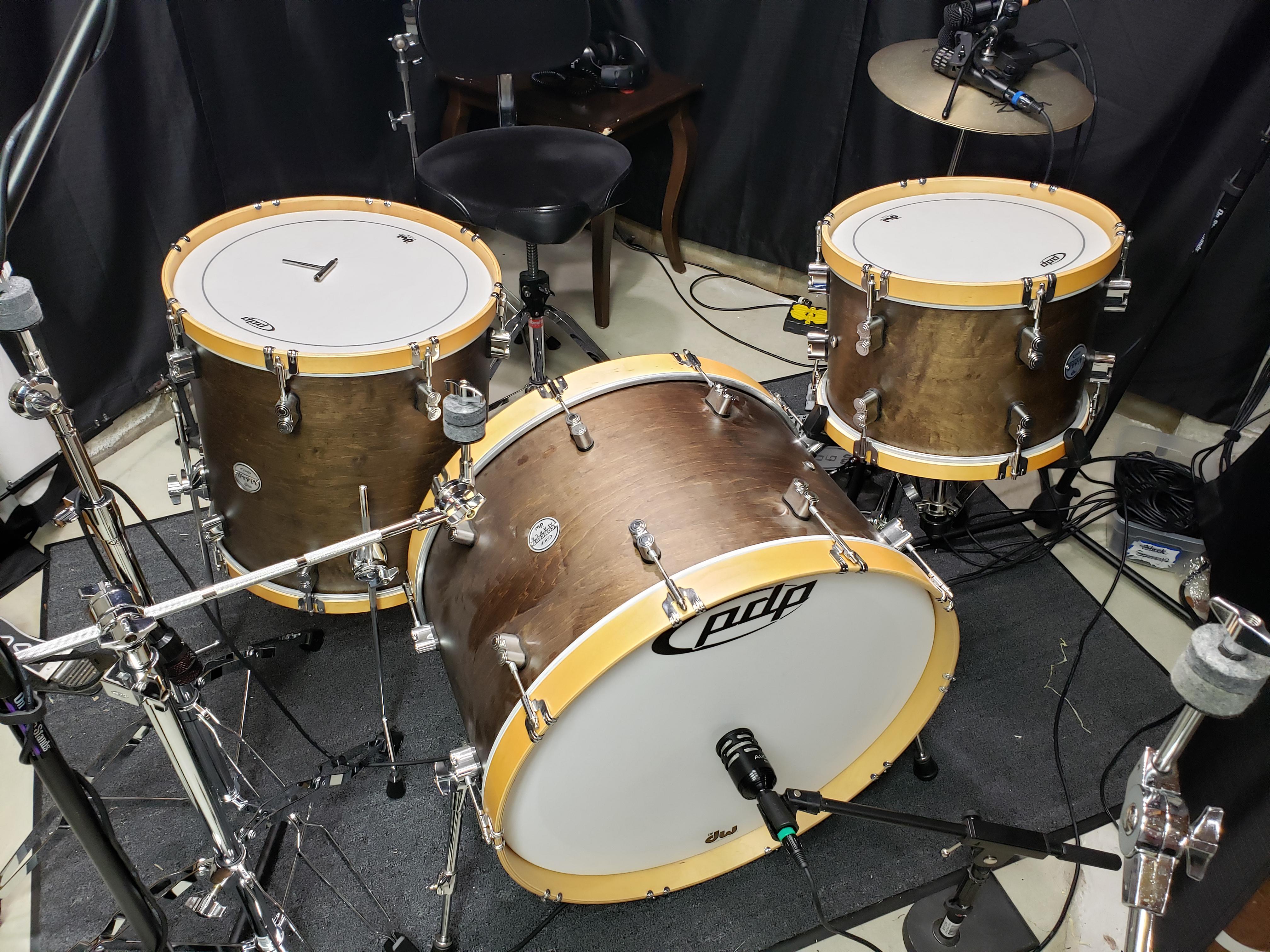 New kit!! PDP Concept Classic Maple. This 24 inch kick sounds incredible. r/drums