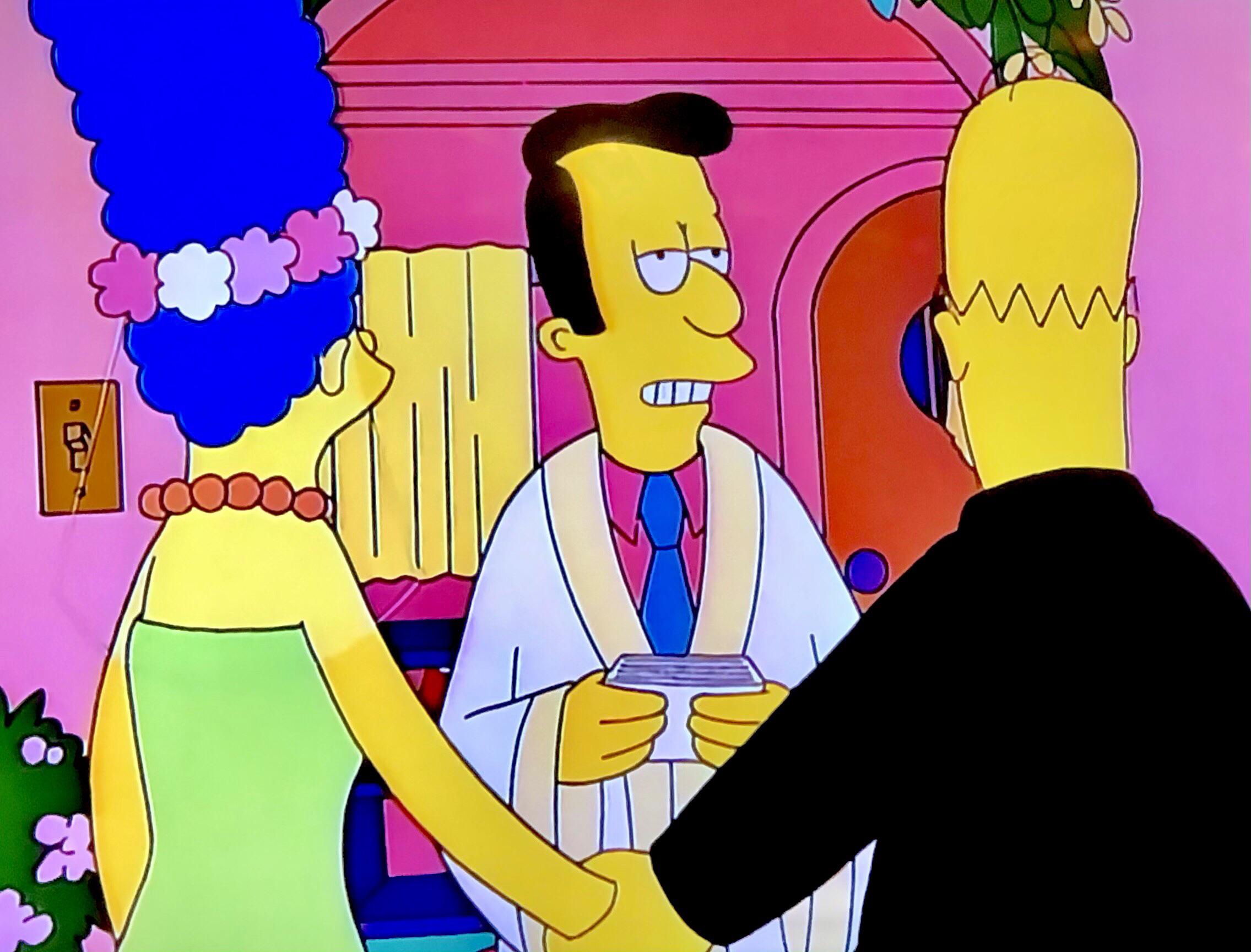 “Do you Marge take Homer in richness and in poorness?...Poorness is