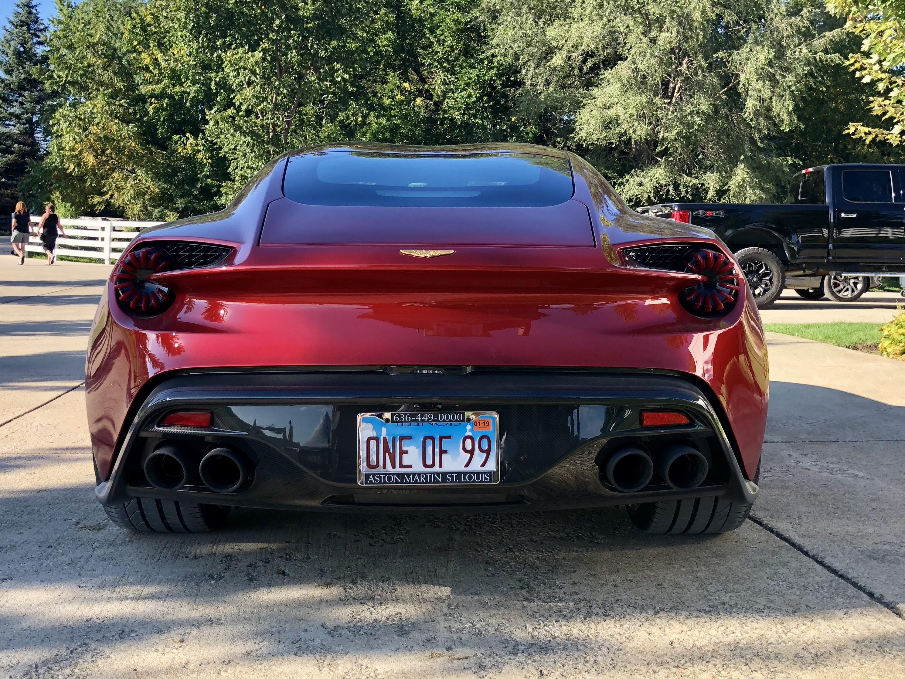 One of 99 Aston Martin Z(Zagato) r/carporn