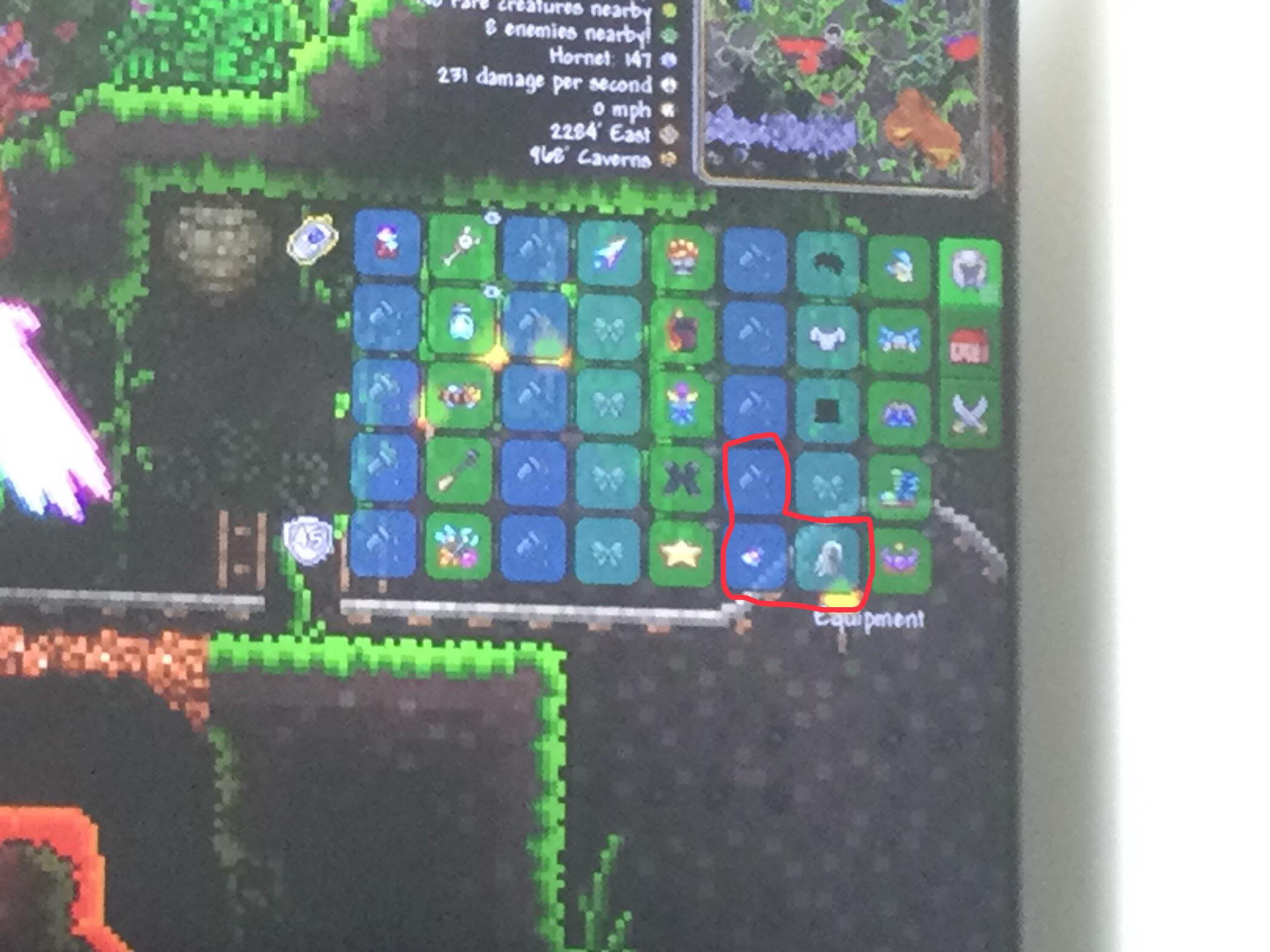 Apparently you can put Accessories in dye slots…. To do this you might need a console (idk) and