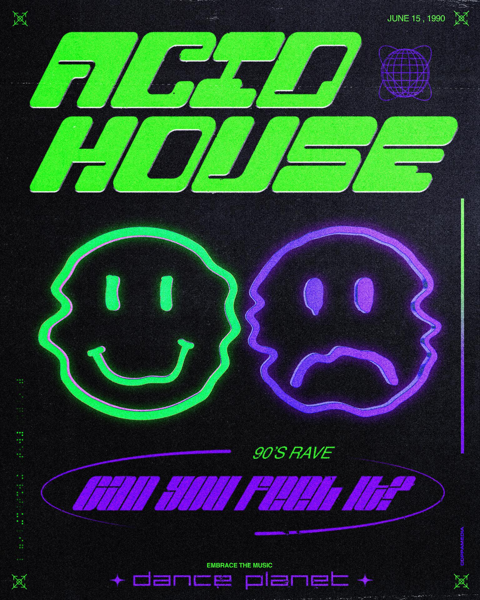 ACID HOUSE r/graphic_design
