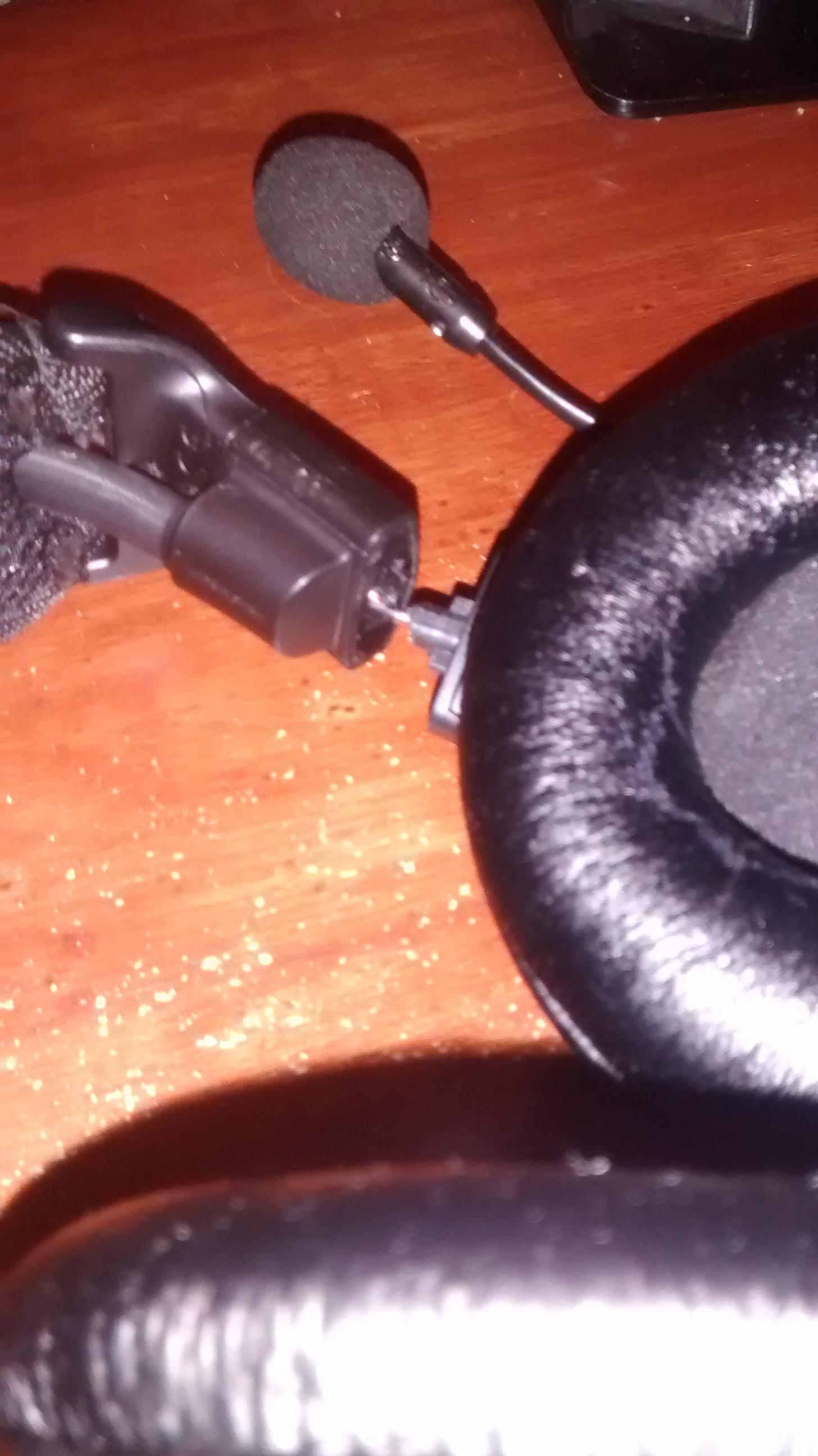 My headphones just broke, on the bright side I have ear infection on