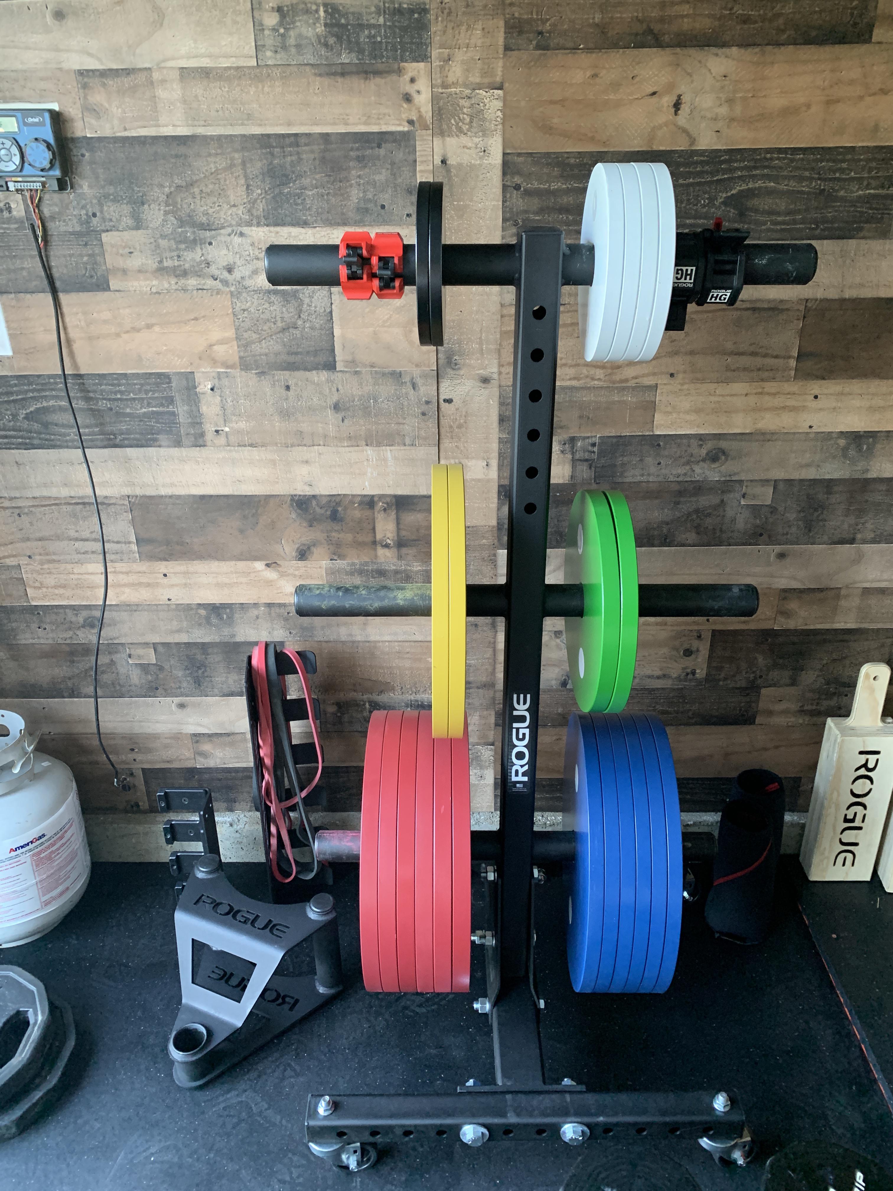 Whoever is wondering what the capacity is for the ROGUE VERTICAL PLATE