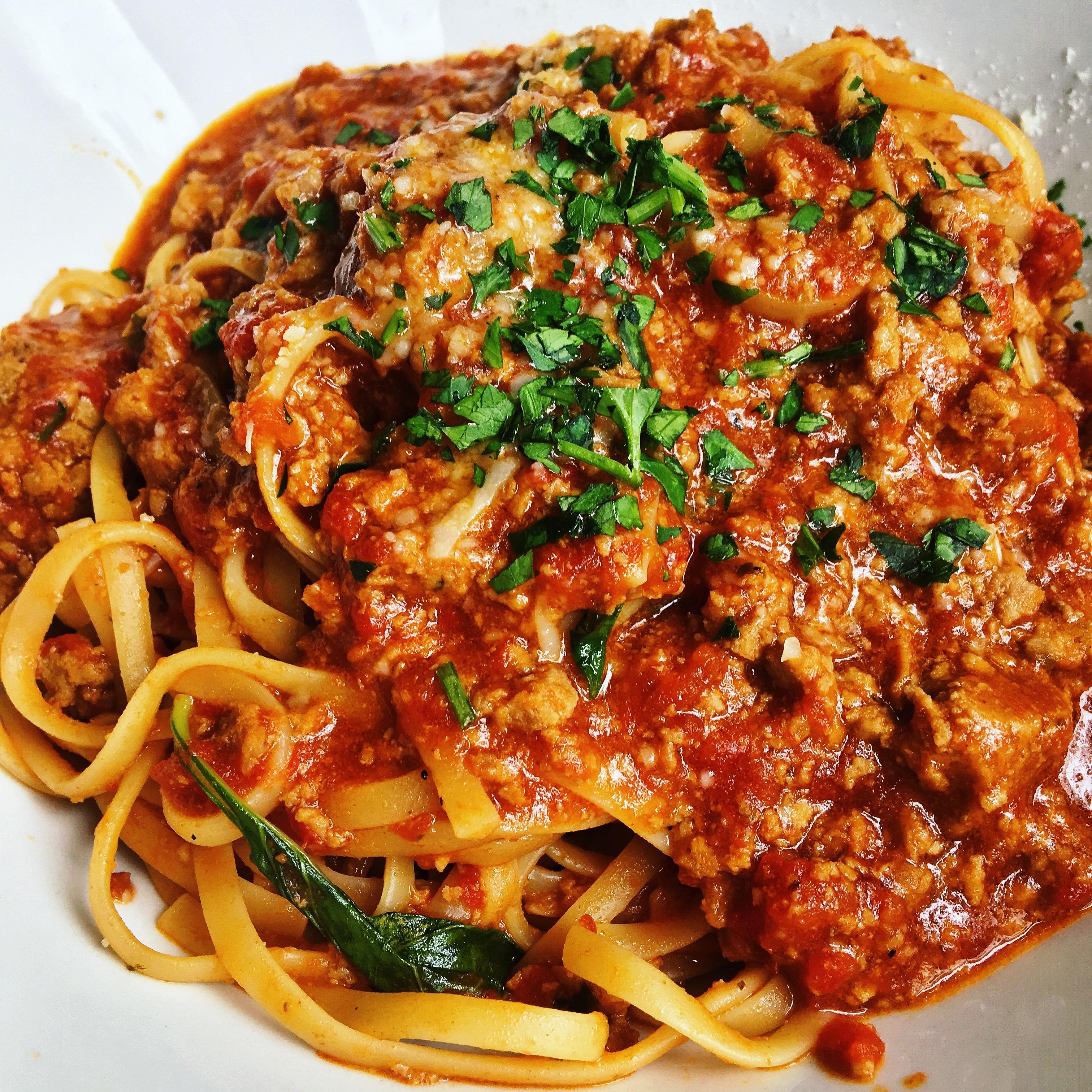 [I ate] Linguine Bolognese r/food