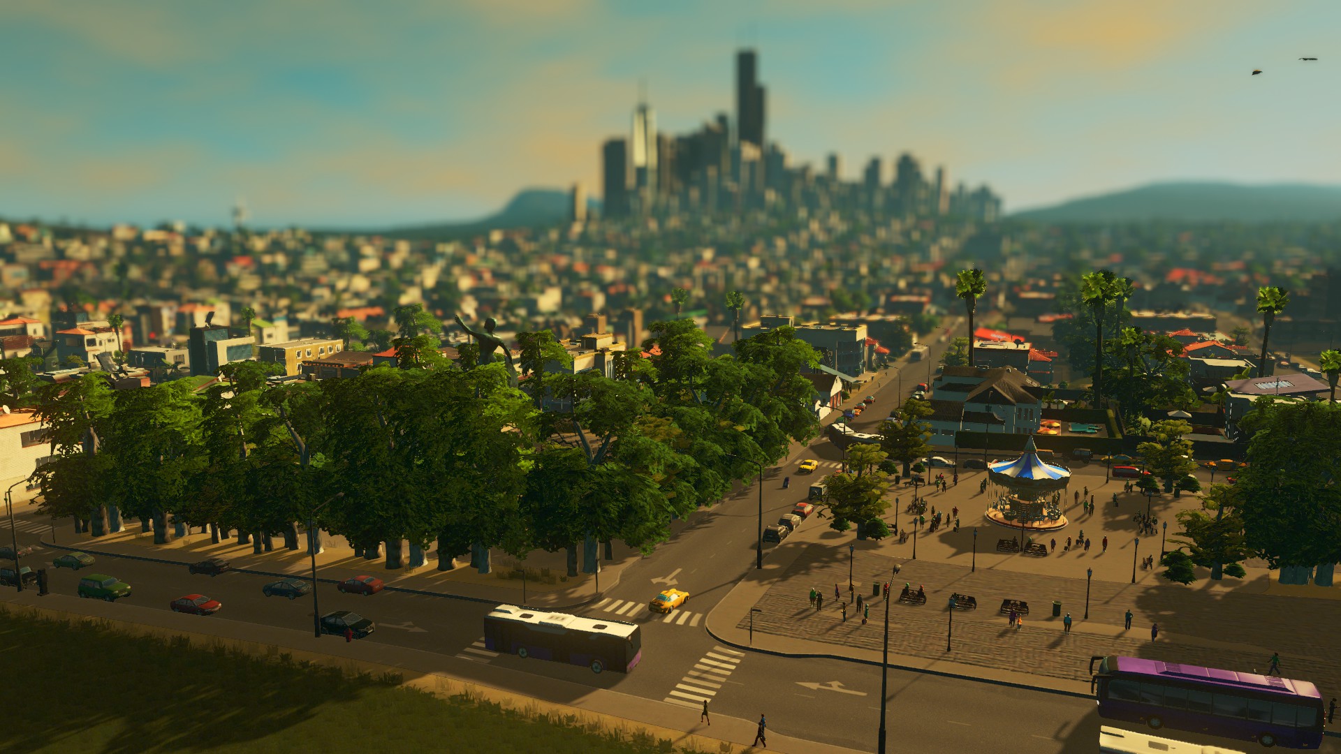 In the distance r/CitiesSkylines