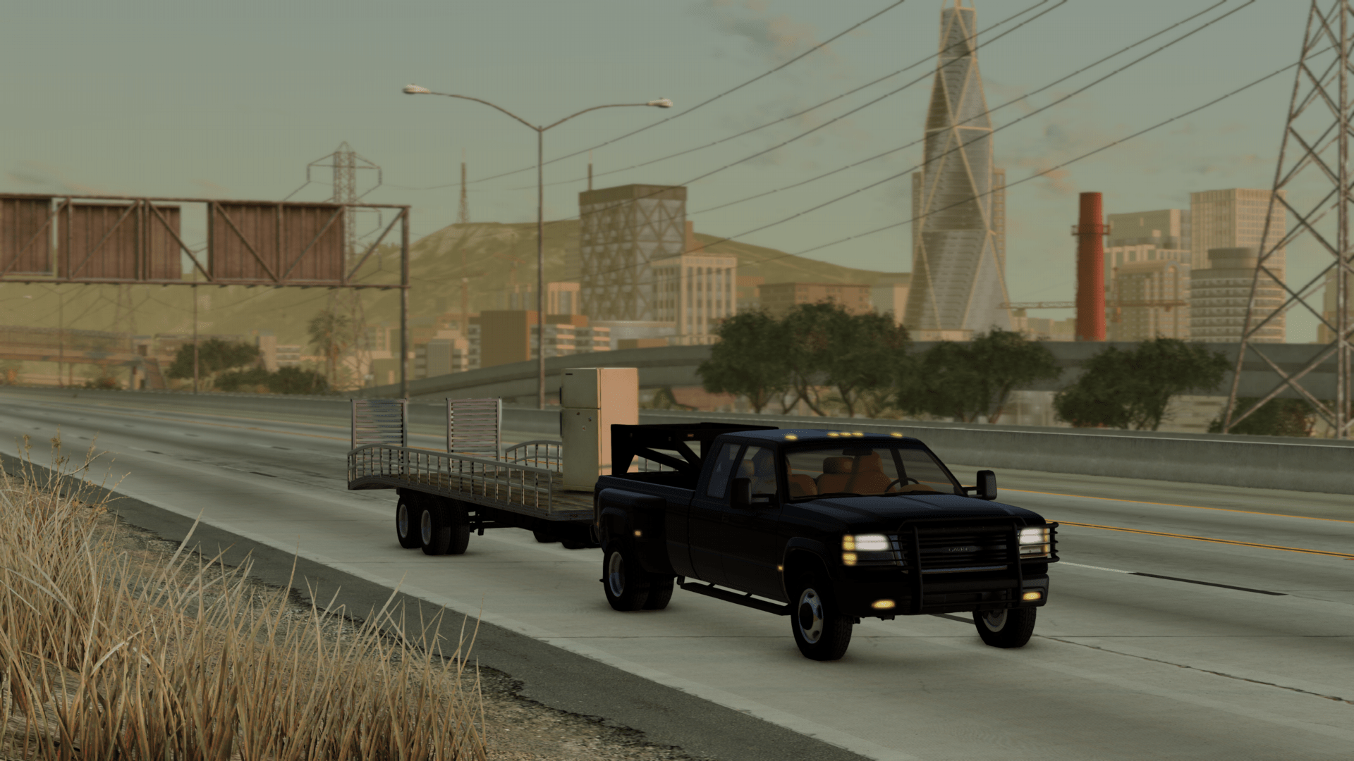 "yeah i definitely need a fullsize truck with a gooseneck trailer" r