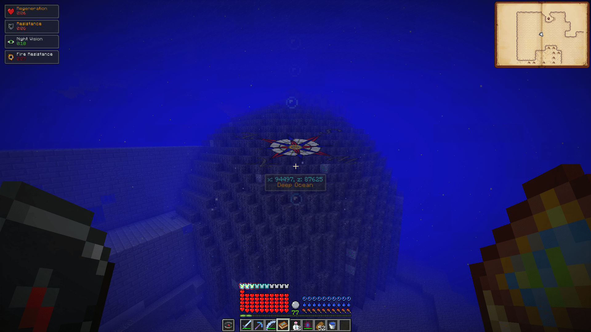 Underwater t5 dragon den. Got the egg too! r/RLCraft