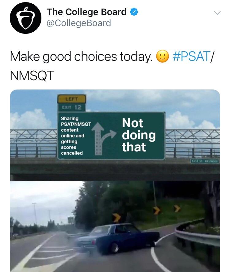 29++ College Board Psat Memes 2019 Factory Memes