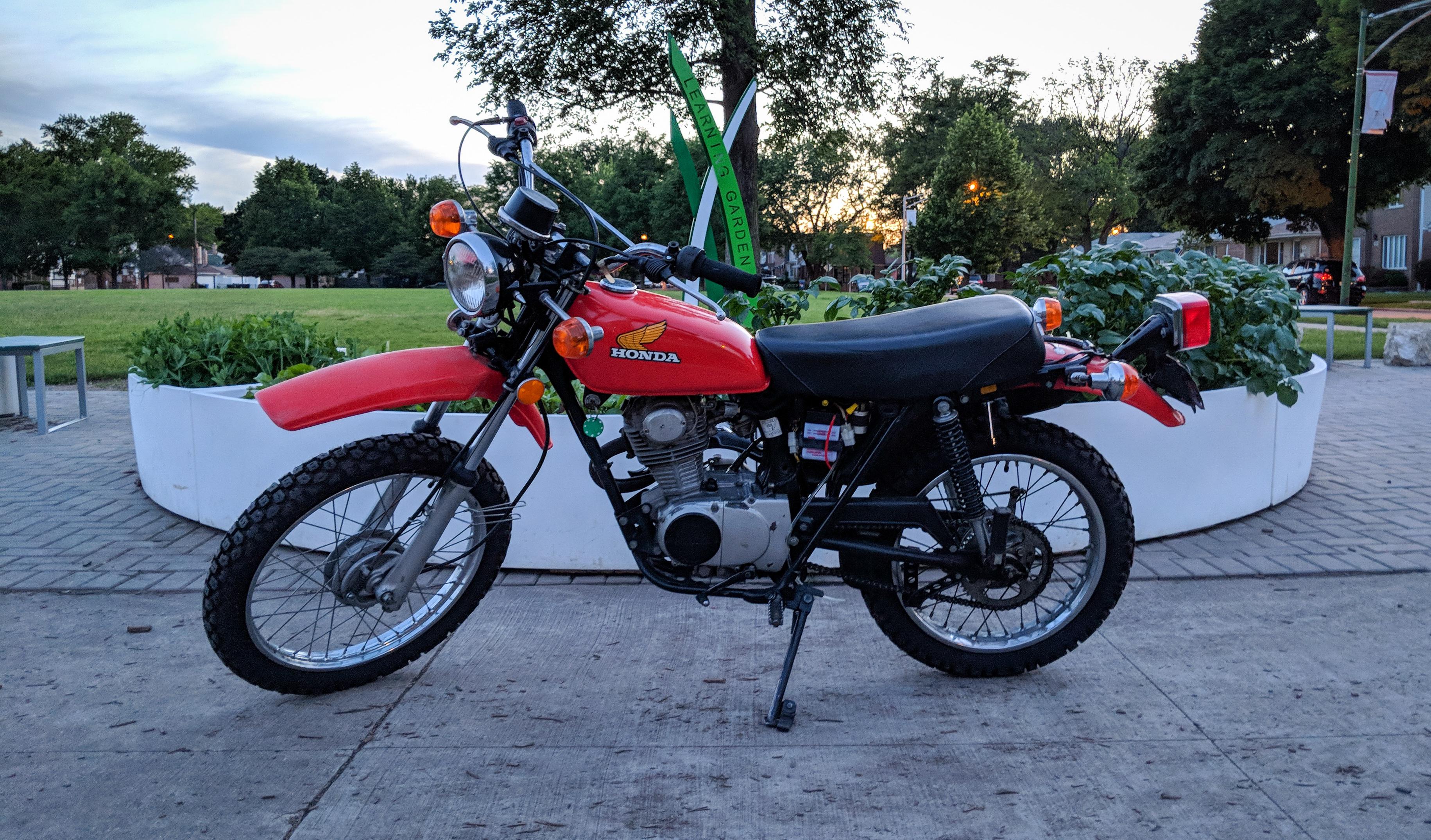 Super bike stuff 1977 Honda XL100 When you want a BMX, but also need