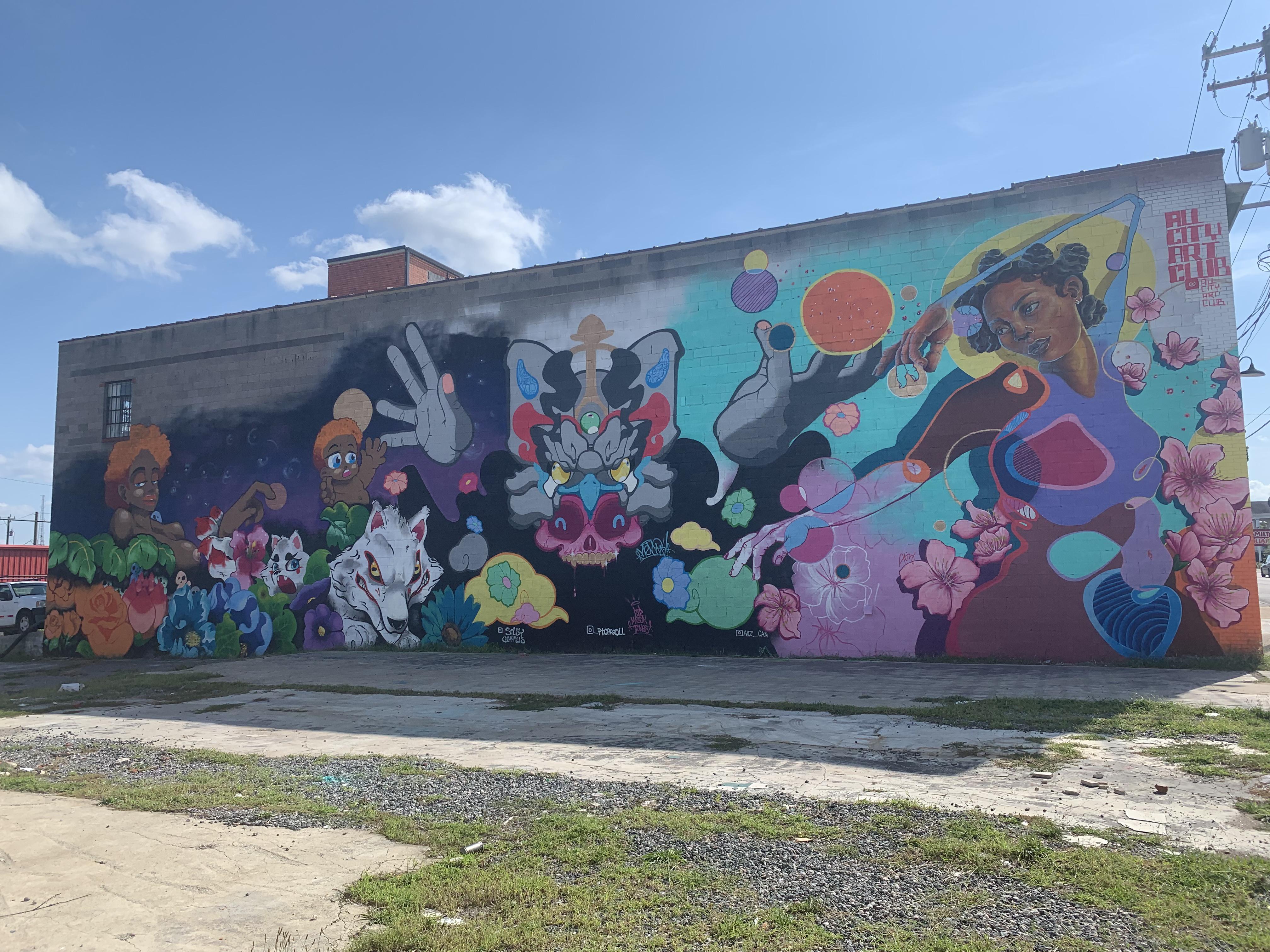 new mural in Southside Richmond rva